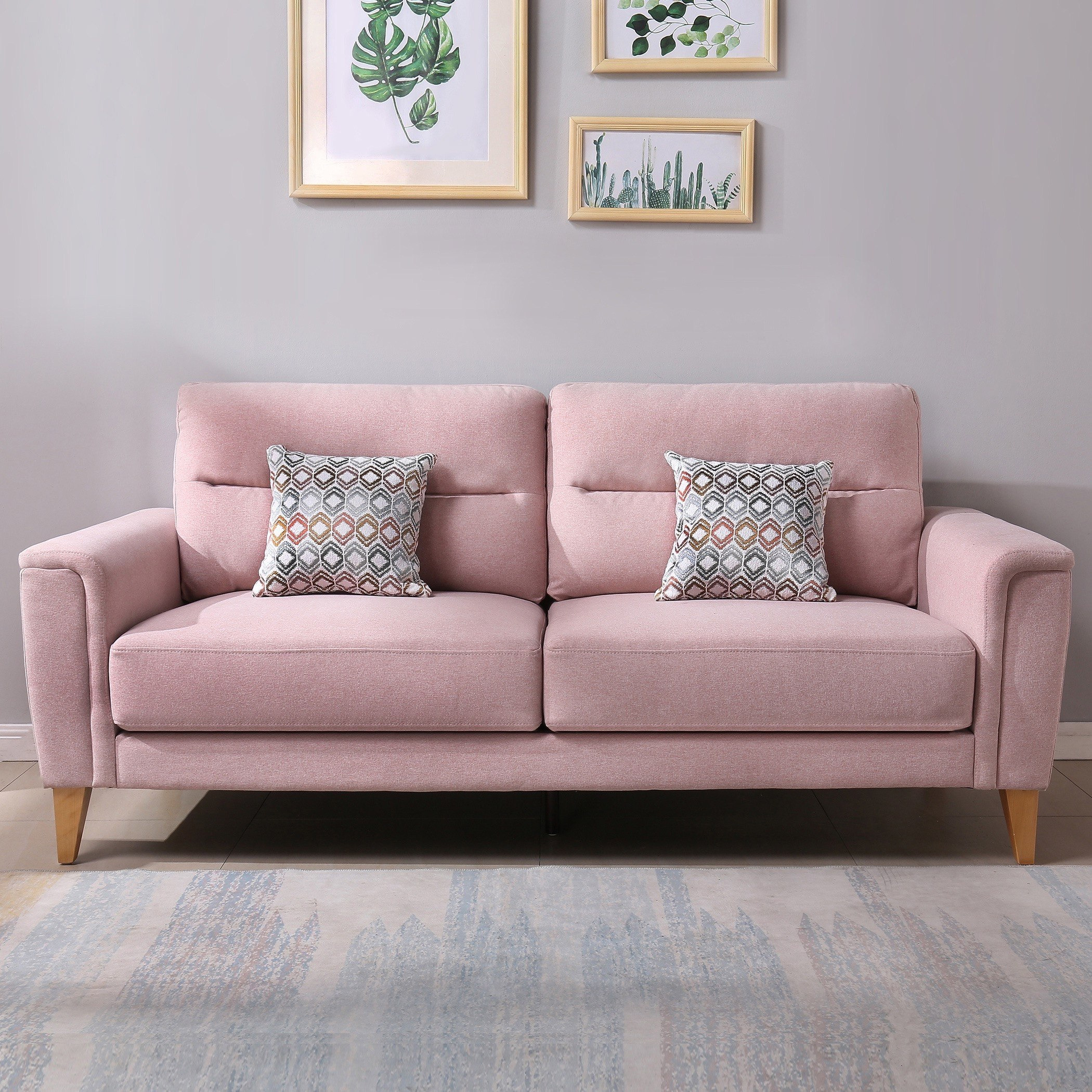 Lima 3-Seater Sofa with 2 Cushions-hbxlivingroom-sofasandarmchairs-sofas-image-1