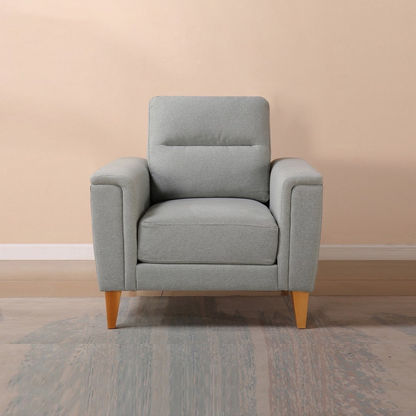 Lima 1-Seater Fabric Sofa-Armchairs-image-0