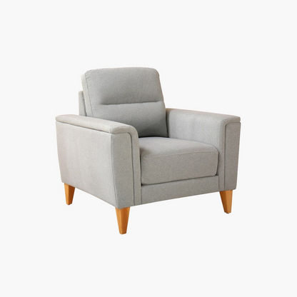 Lima 1-Seater Fabric Sofa-Armchairs-image-3