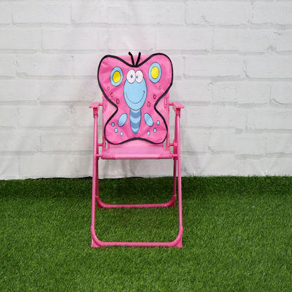 كرسي خارجي للأطفال بتصميم فراشة