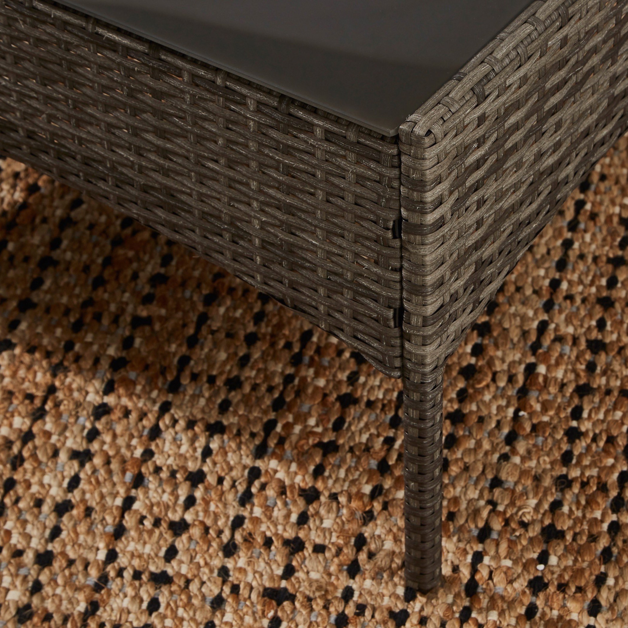 طقم كنبة موسّدة 4 مقاعد للجلسات الخارجية مع طاولة قهوة من جرينادا-hbxfurniture-sofasandarmchairs-sofasets-image-7