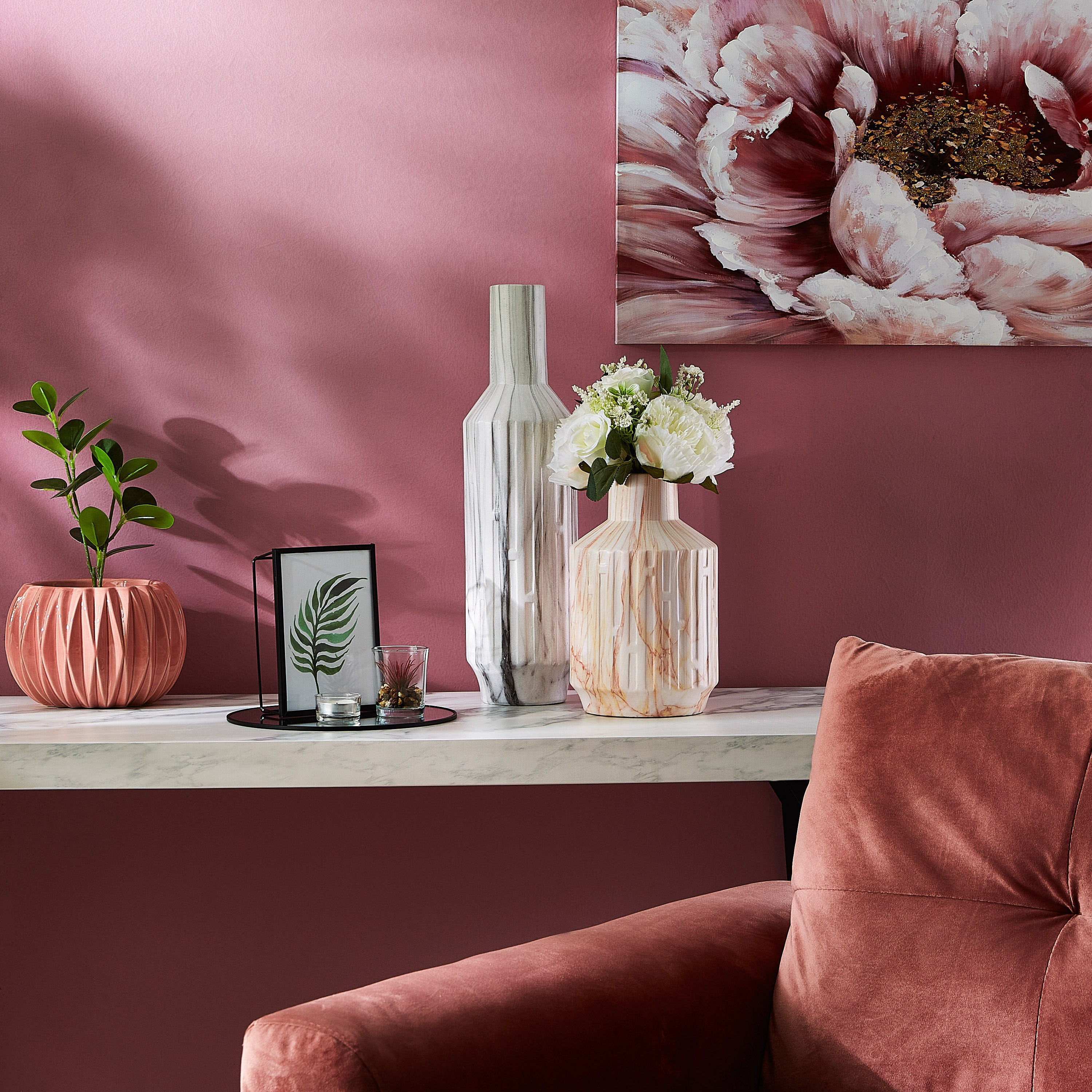 صينية مع إطار صور و 2 حامل شموع من سارة-hbxlivingroom-decorandaccessories-candleholders-image-5
