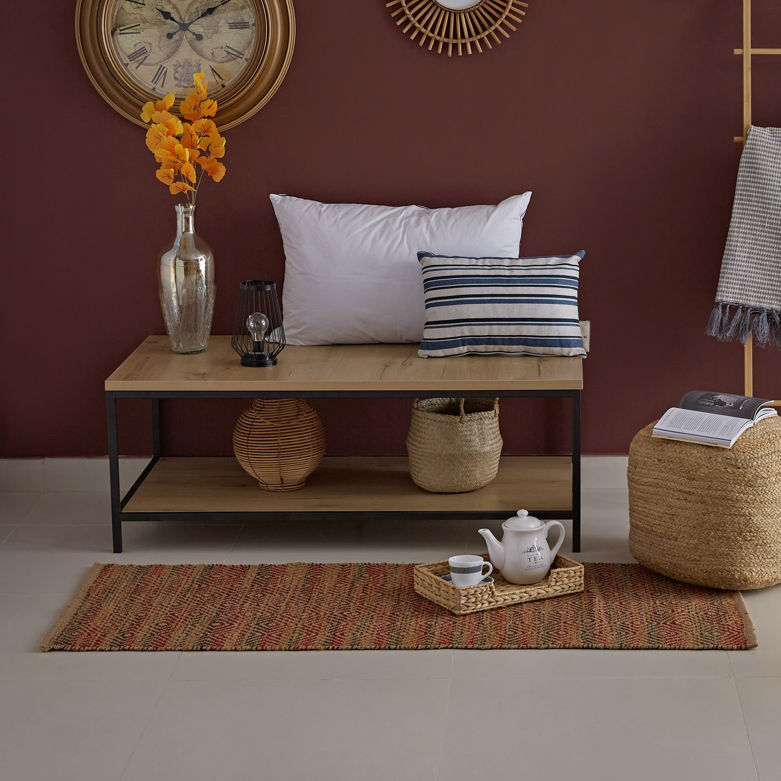سجادة دوري جوت وفيسكوز من فلير - 61x152 سم-hbxdecorandfurnishings-floorcoverings-rugs-image-4