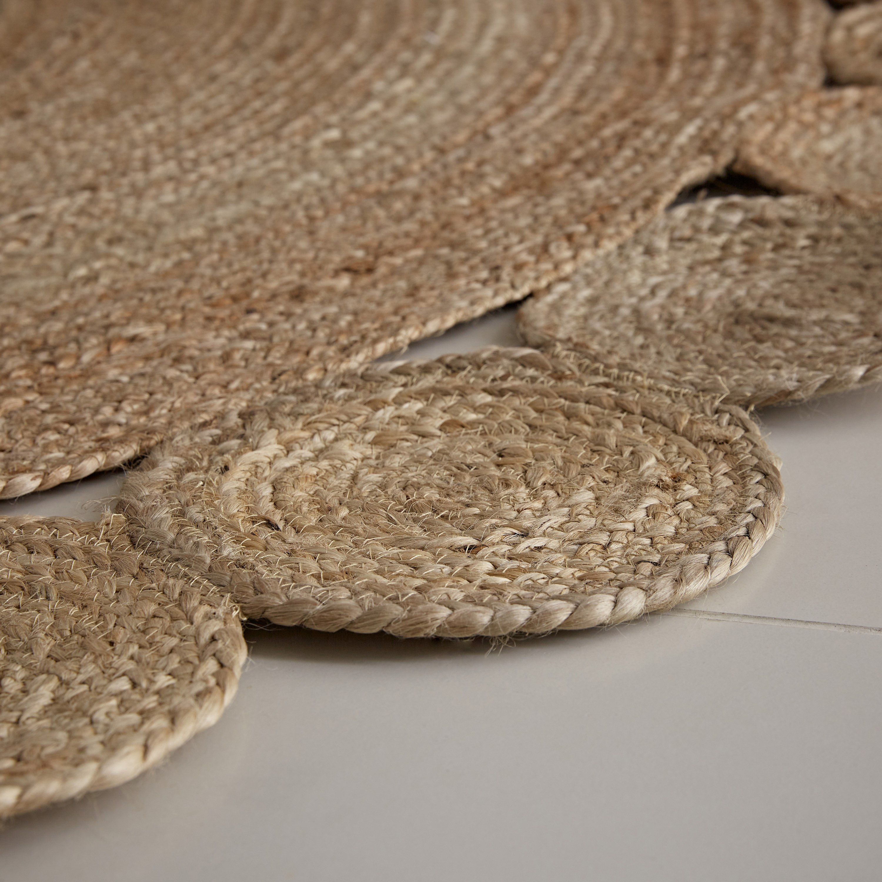 سجادة جوت مجدولة يدويًا من ناتشورا تابيس - 200 سم-hbxdecorandfurnishings-floorcoverings-rugs-image-3