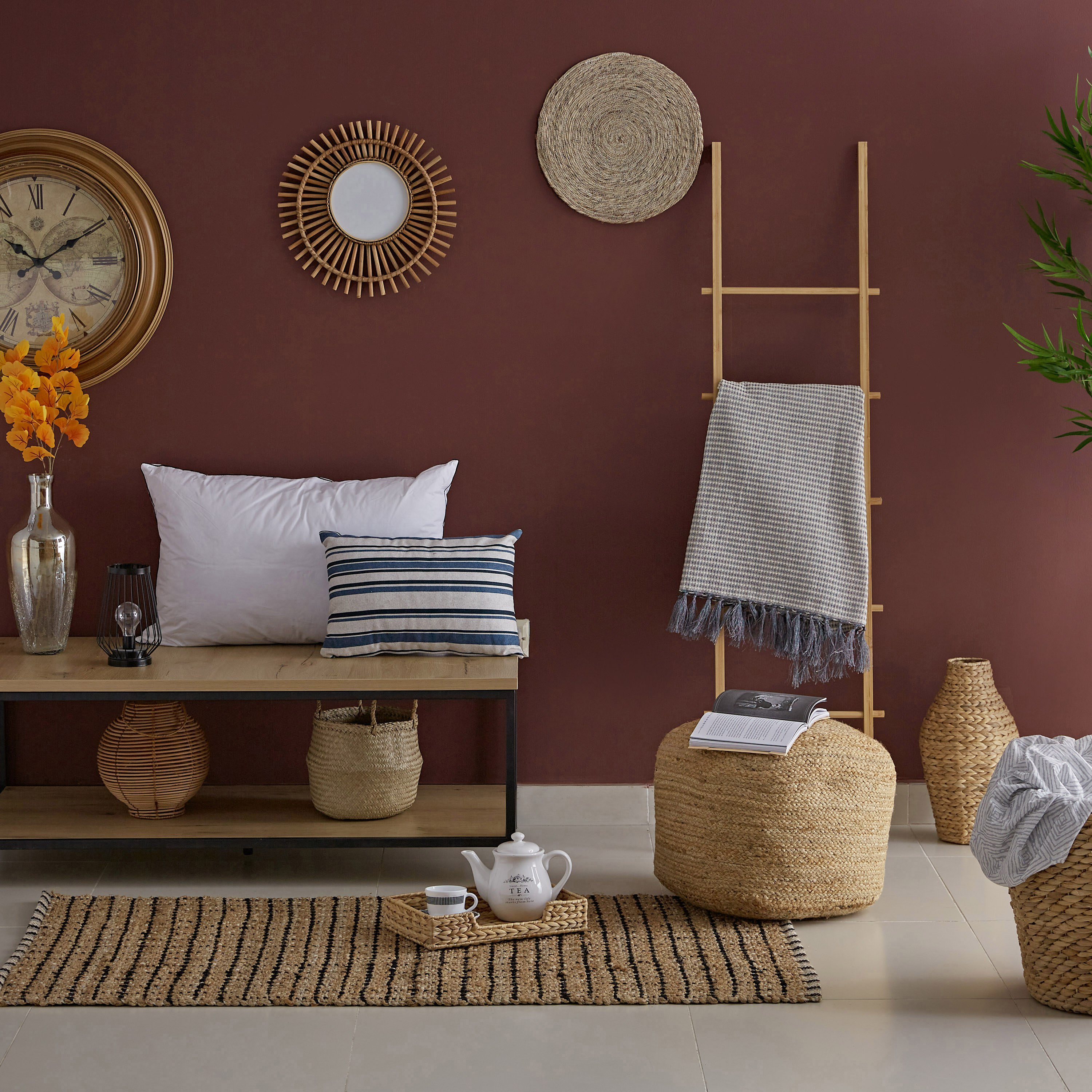 Natura Tabiey Hand Woven Jute/Cotton Rug - 80x150 cm-hbxdecorandfurnishings-floorcoverings-rugs-image-4