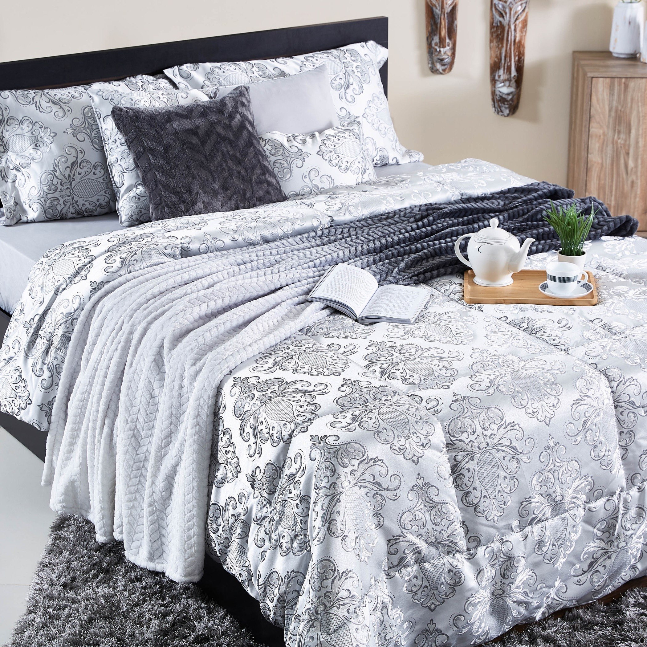 بطانية ريش فلانيل مقاس كينج - 200x220 سم-hbxhomeware-hbxbedroom-image-4