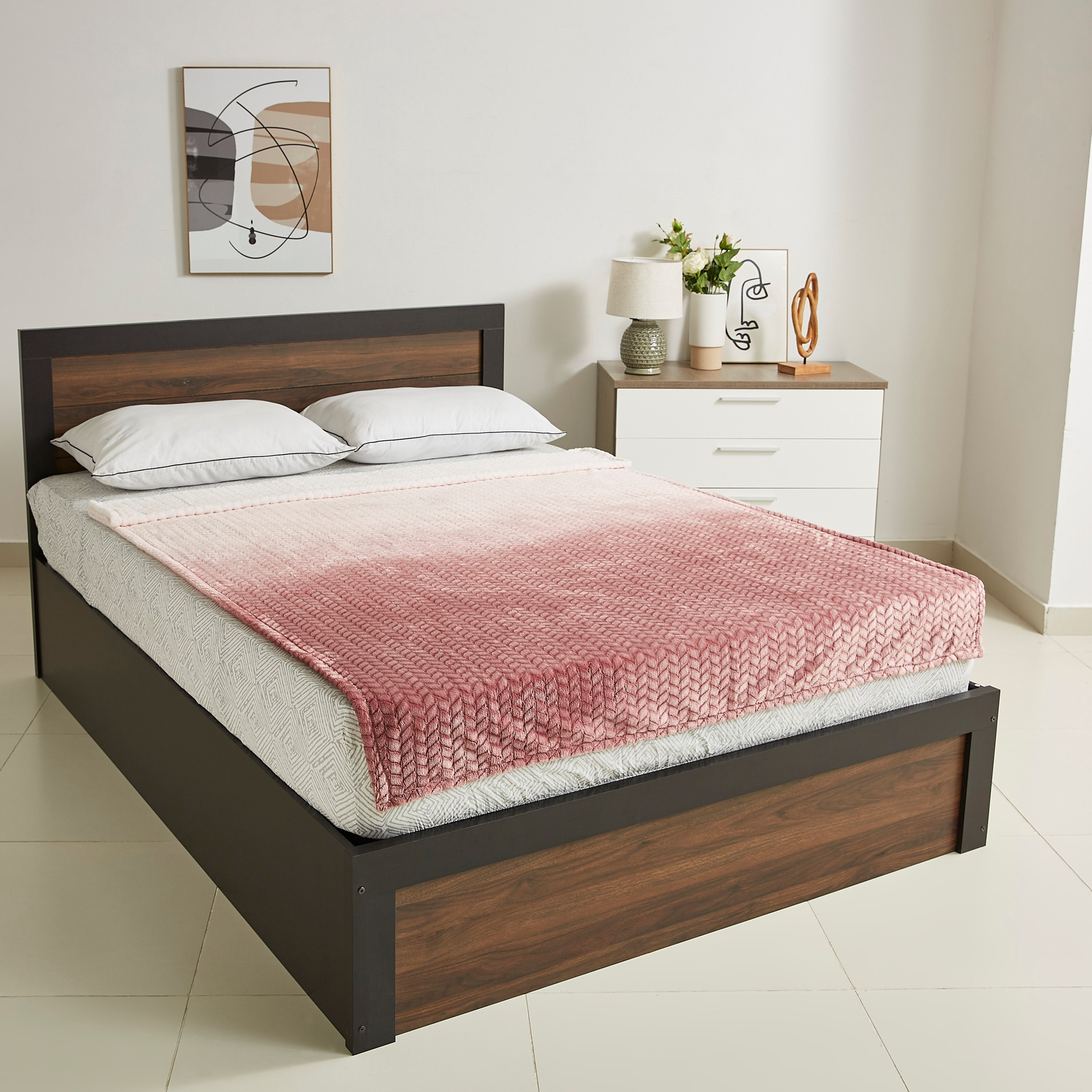 Feather Flannel Twin Blanket - 150x200 cm-hbxhomeware-hbxbedroom-image-5