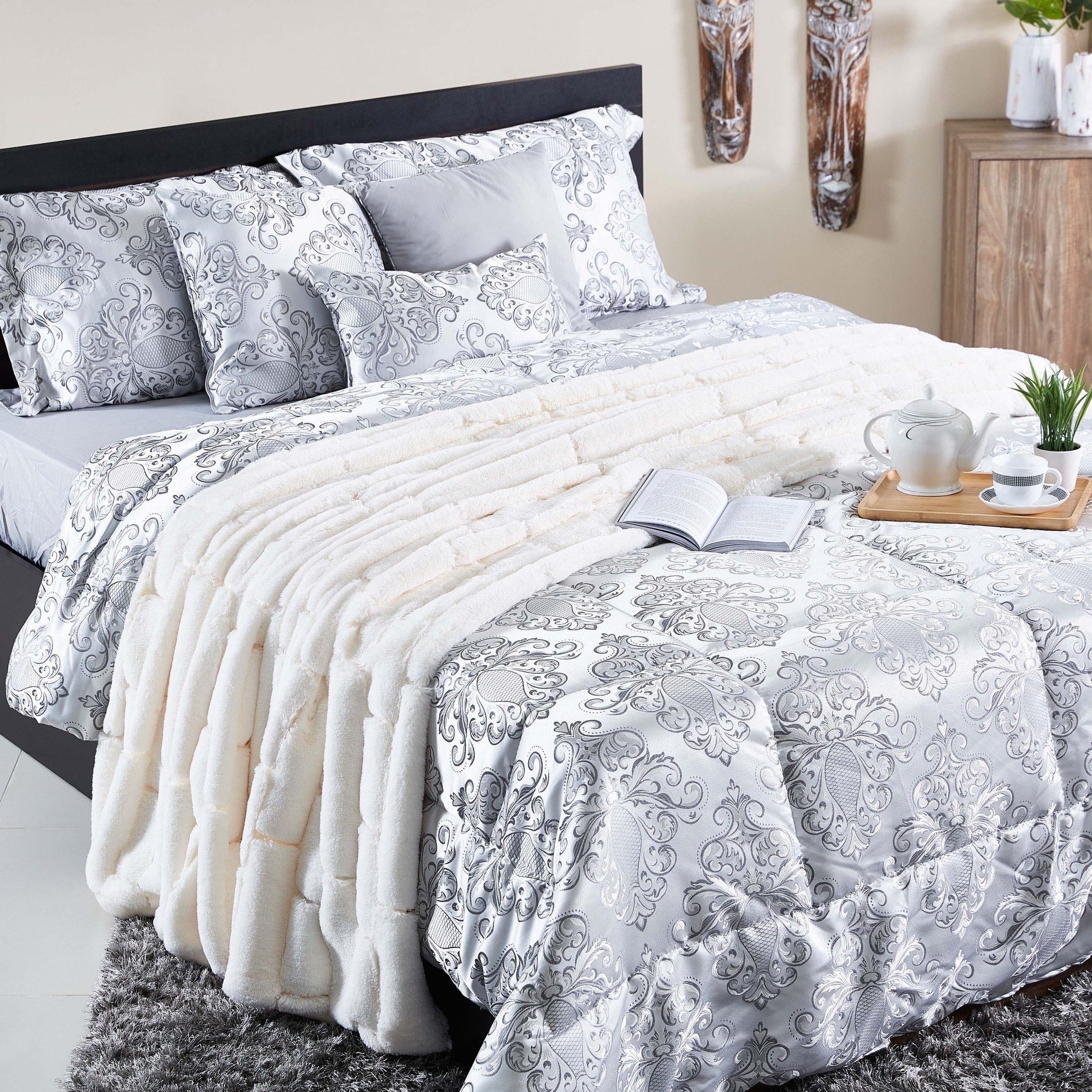 بطّانيّة كينج من الفرو الاصطناعي من ليند - 220x240 سم-hbxhomeware-hbxbedroom-image-5