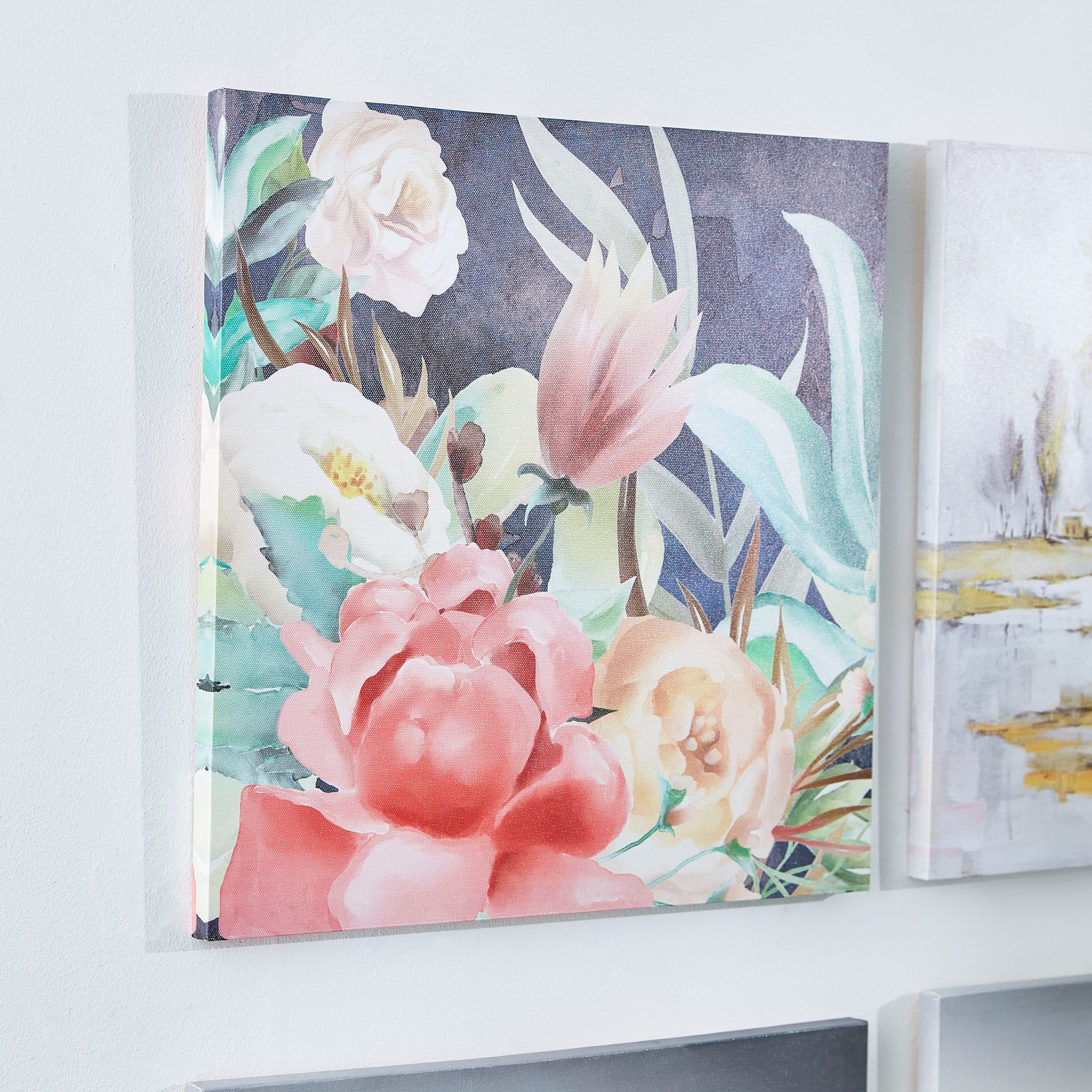 Monet Flowers Printed Framed Picture Canvas-PROMO_HB_AE_B1G1_250925-image-2