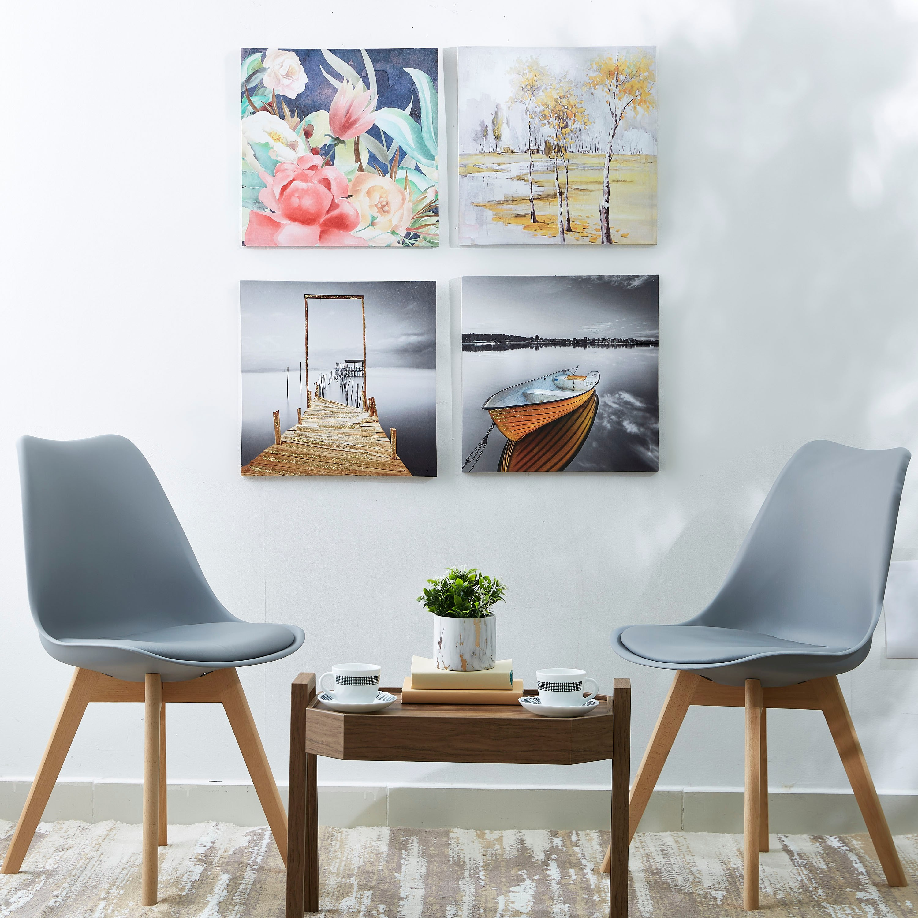 لوحة مؤطرة بطبعات رسمة لجسر خشبي من مونيه-PROMO_HB_AE_B1G1_250925-image-4