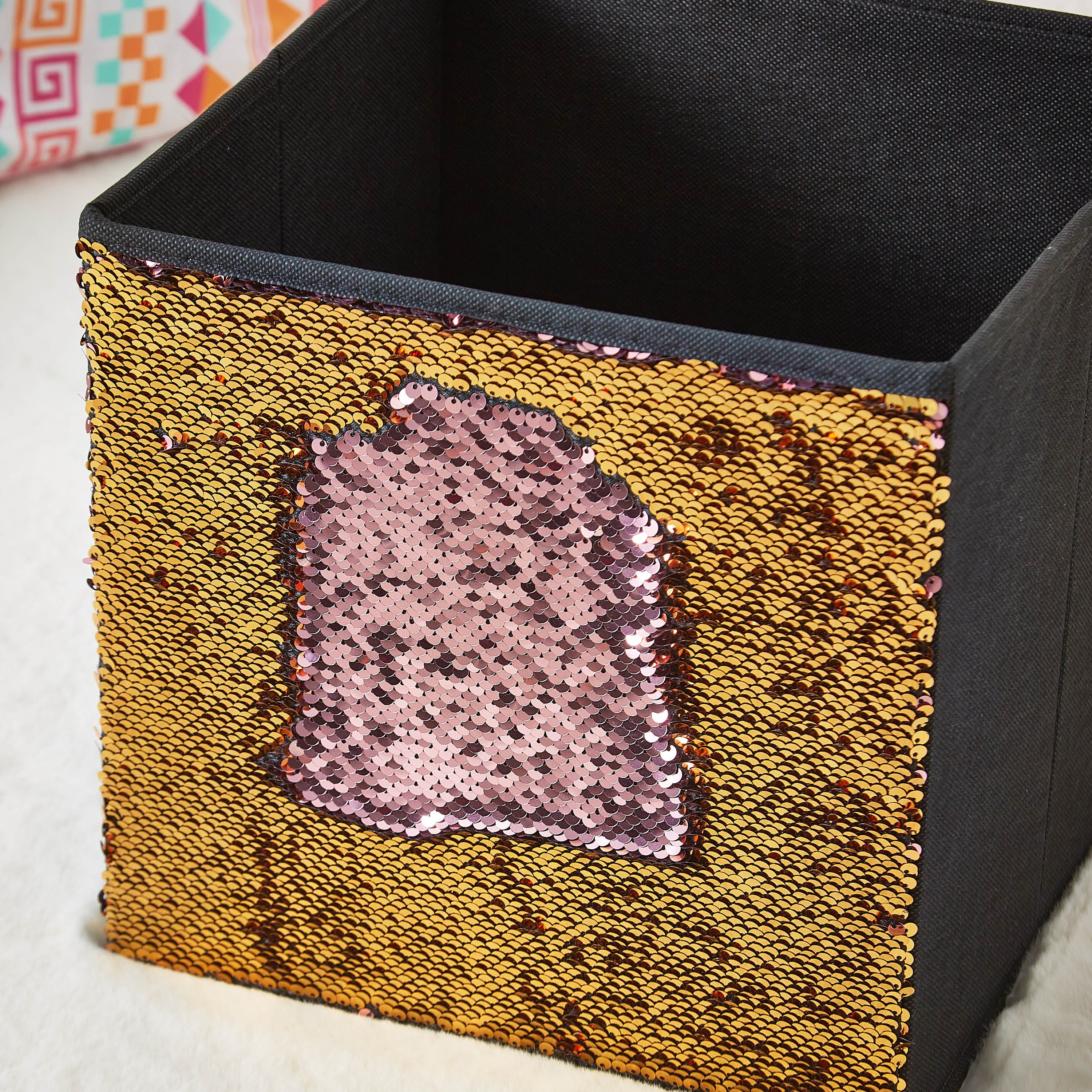 صندوق تخزين قماشي بترتر ذو اتجاهين من جليتز-hbxhomeware-hbxkidsandyouth-image-3