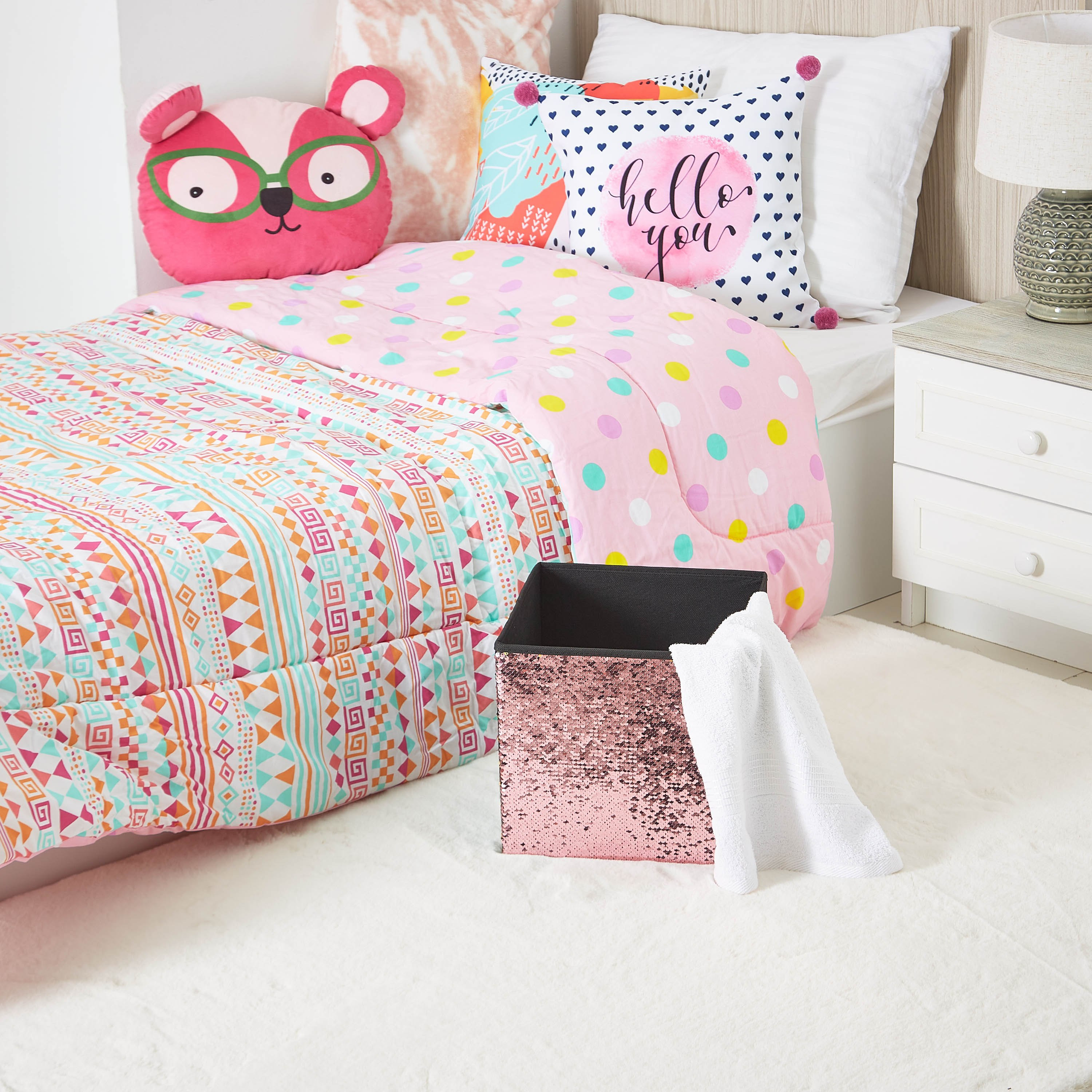 صندوق تخزين قماشي بترتر ذو اتجاهين من جليتز-hbxhomeware-hbxkidsandyouth-image-4