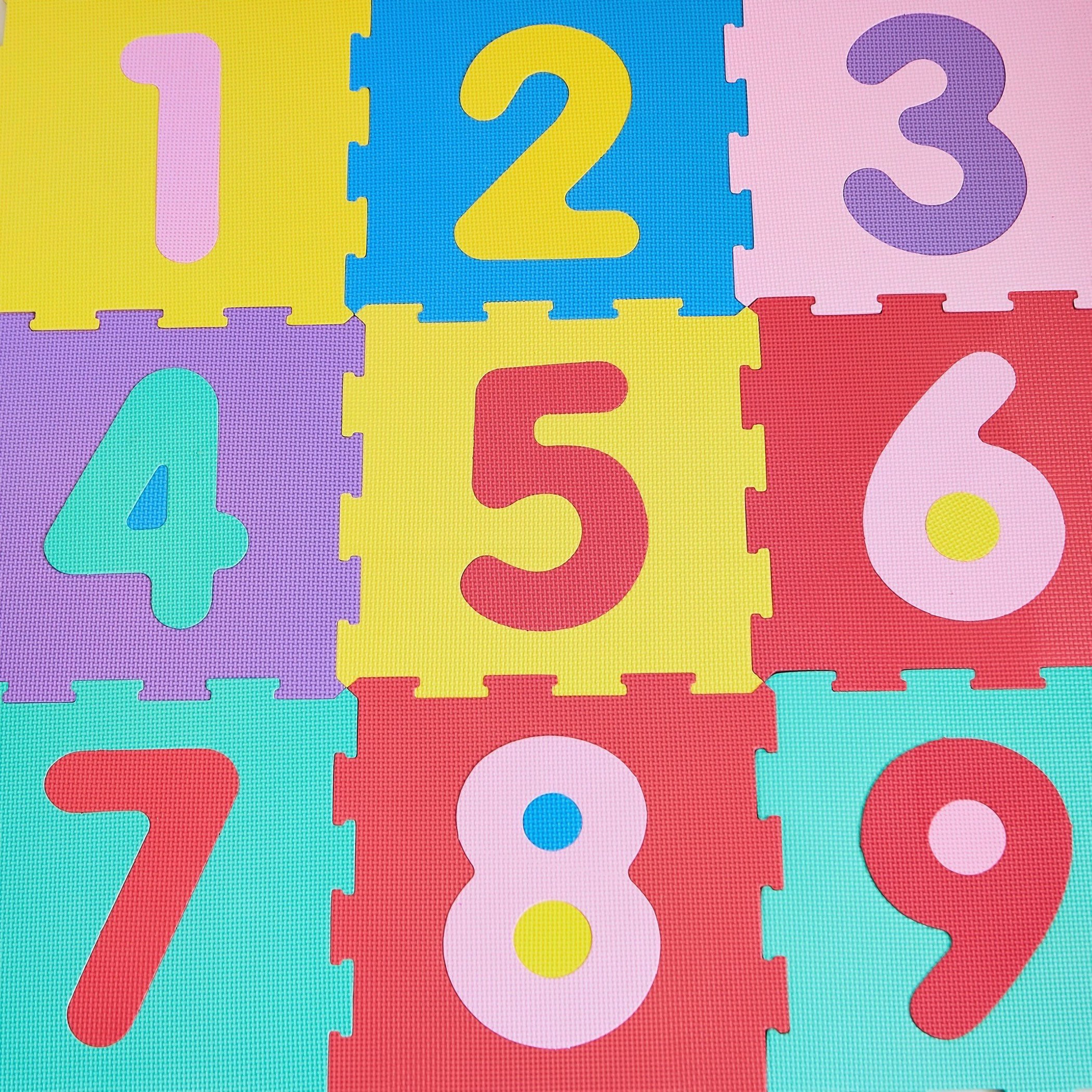 بساط أرضية أحجية أرقام 9 قطع من جوي - 30x30 سم-hbxhomeware-hbxkidsandyouth-image-2