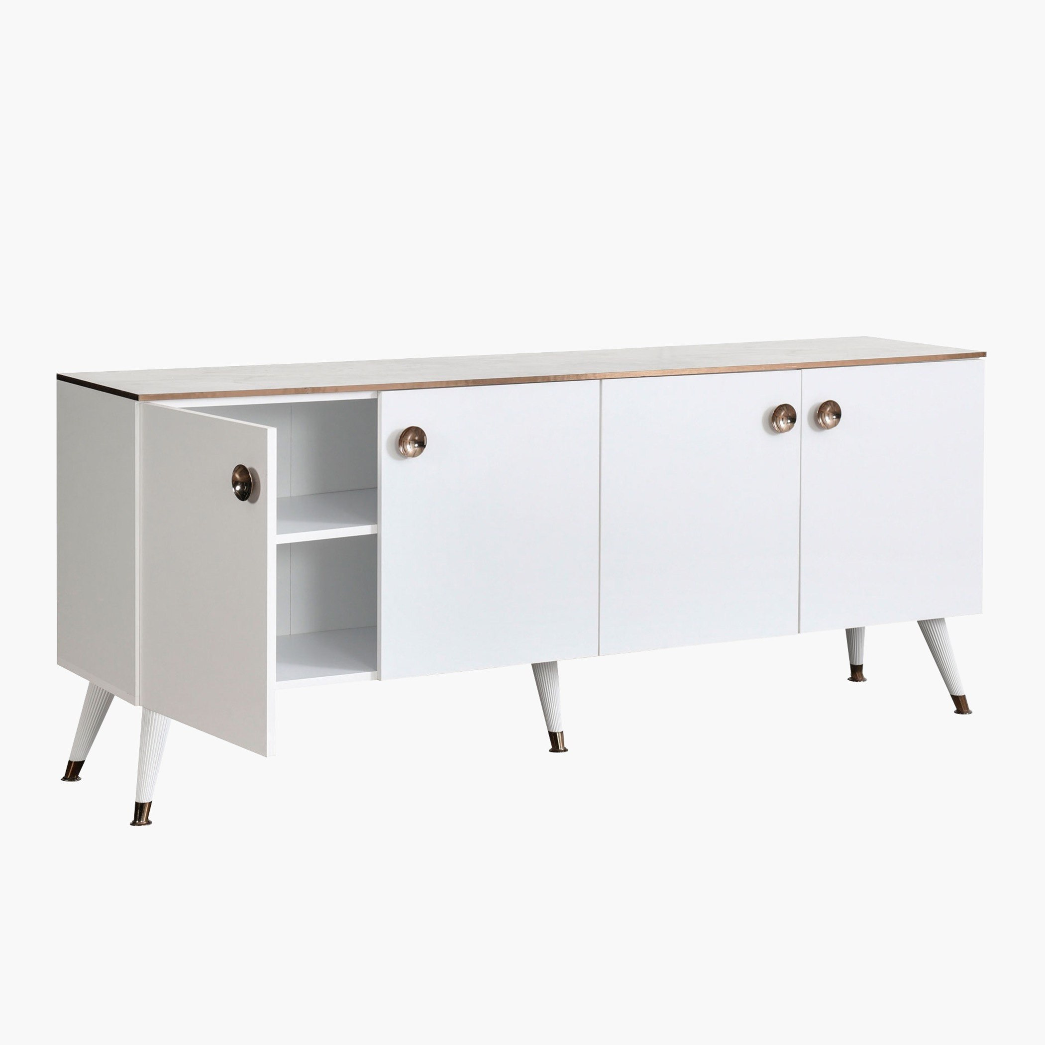 Rochelle Sideboard with 4-Doors-hbxfurniture-diningroom-buffetsandsideboards-image-4