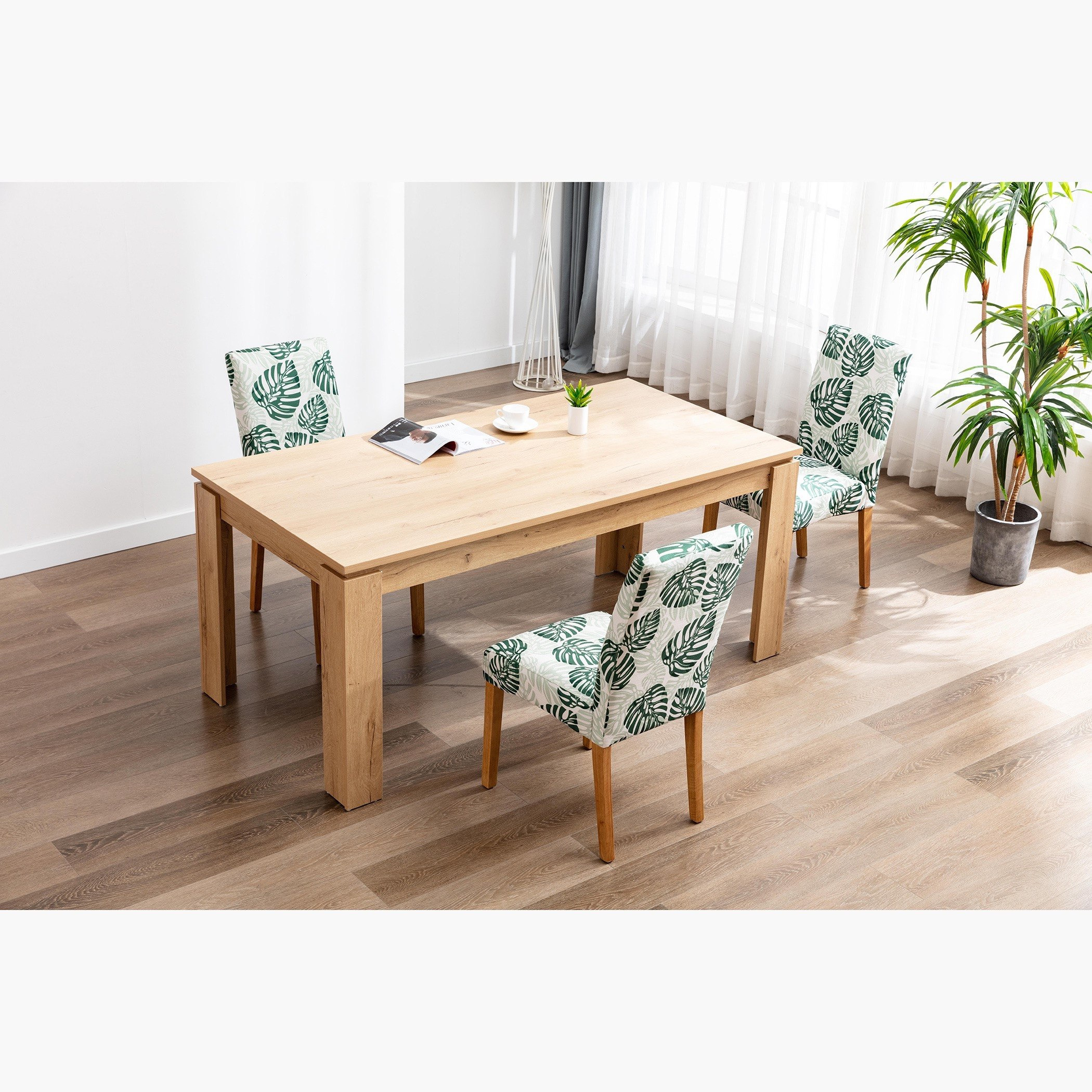 طاولة سفرة لـ4 مقاعد من بالي-hbxfurniture-diningtablesandsets-diningtables-fourseater-image-12