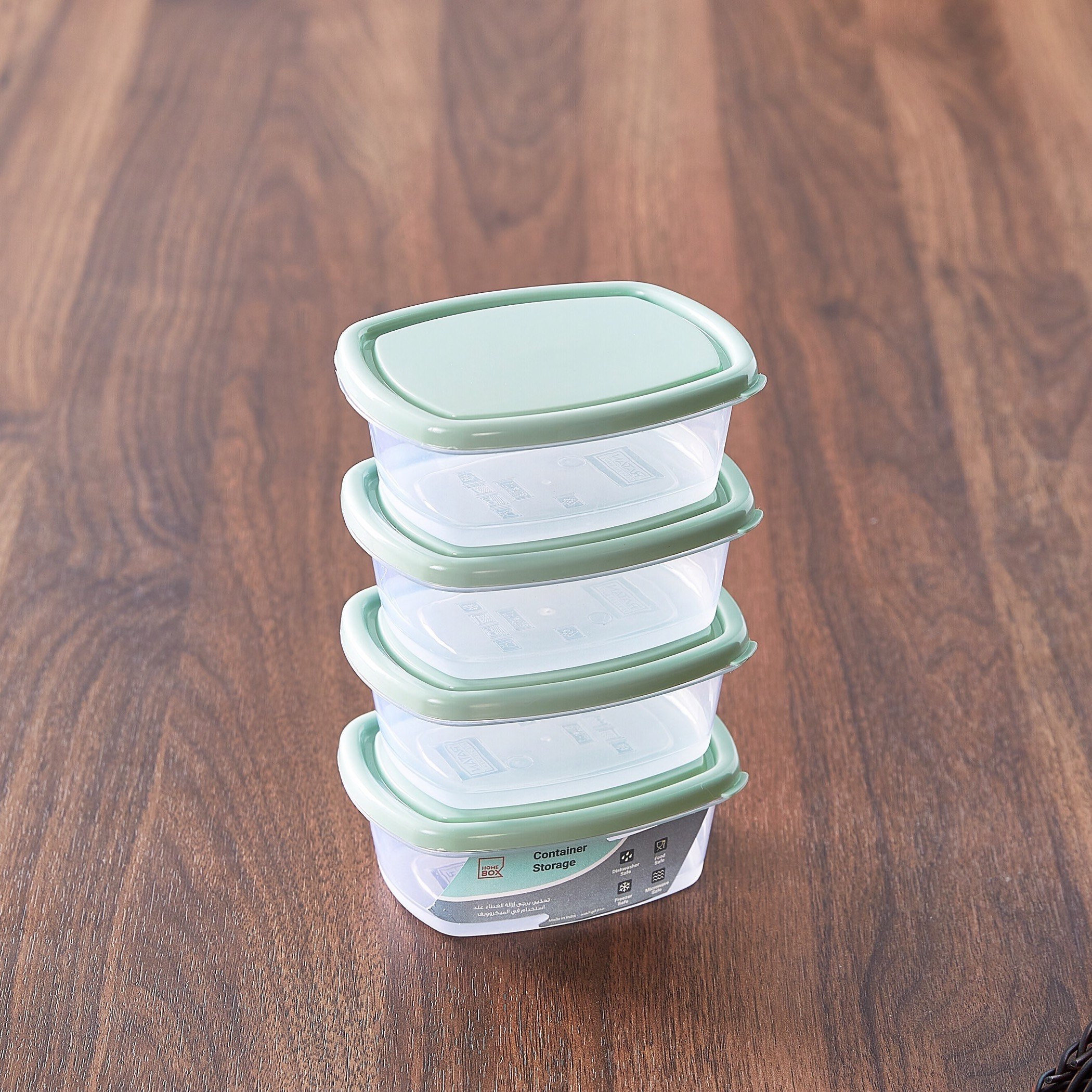 طقم حاويات 4 قطع من سبيكترا - 280 مل-hbxhomeware-hbxkitchen-image-1