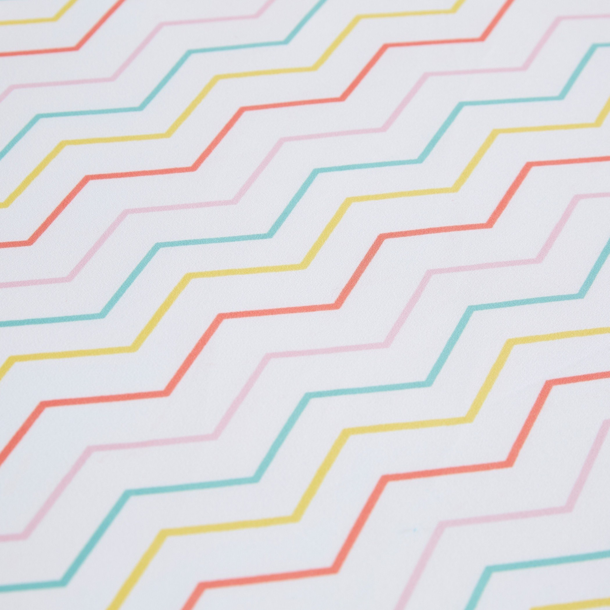 شرشف مطّاطي فردي بطبعات من شيفرون - 90x200 سم-hbxhomeware-bedding-fittedsheets-image-3