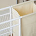Ebase 3-Tier Metal Rack with Laundry Bag - 69x22x75 cm-Laundry Hampers-thumbnail-2
