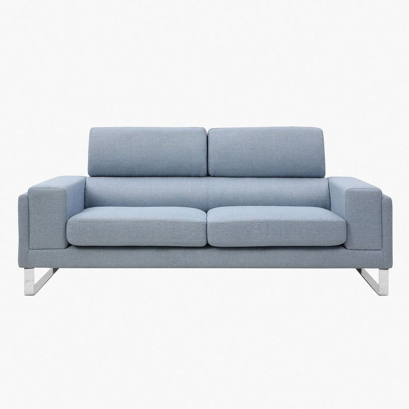 Oslo 2-Seater Fabric Sofa-Sofas-image-1
