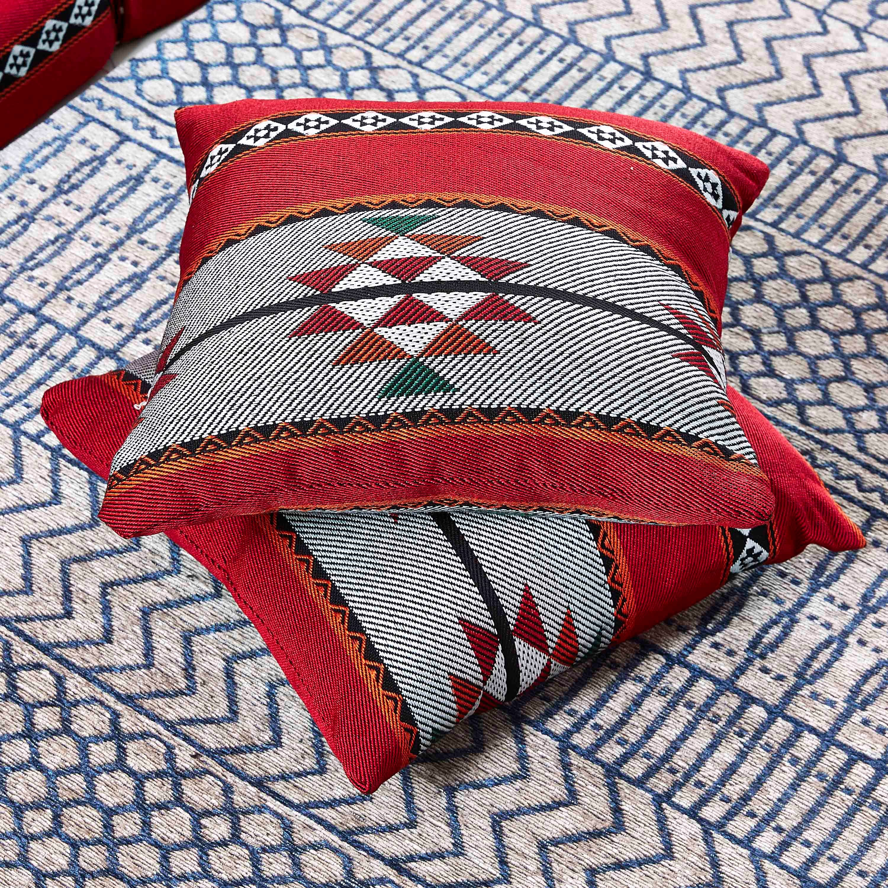 SleepEase iFaris 2-Seater Folding Majlis - 60x180x10 cm-hbxdecorandfurnishings-homefurnishings-cushionsandcovers-floorcushions-image-5
