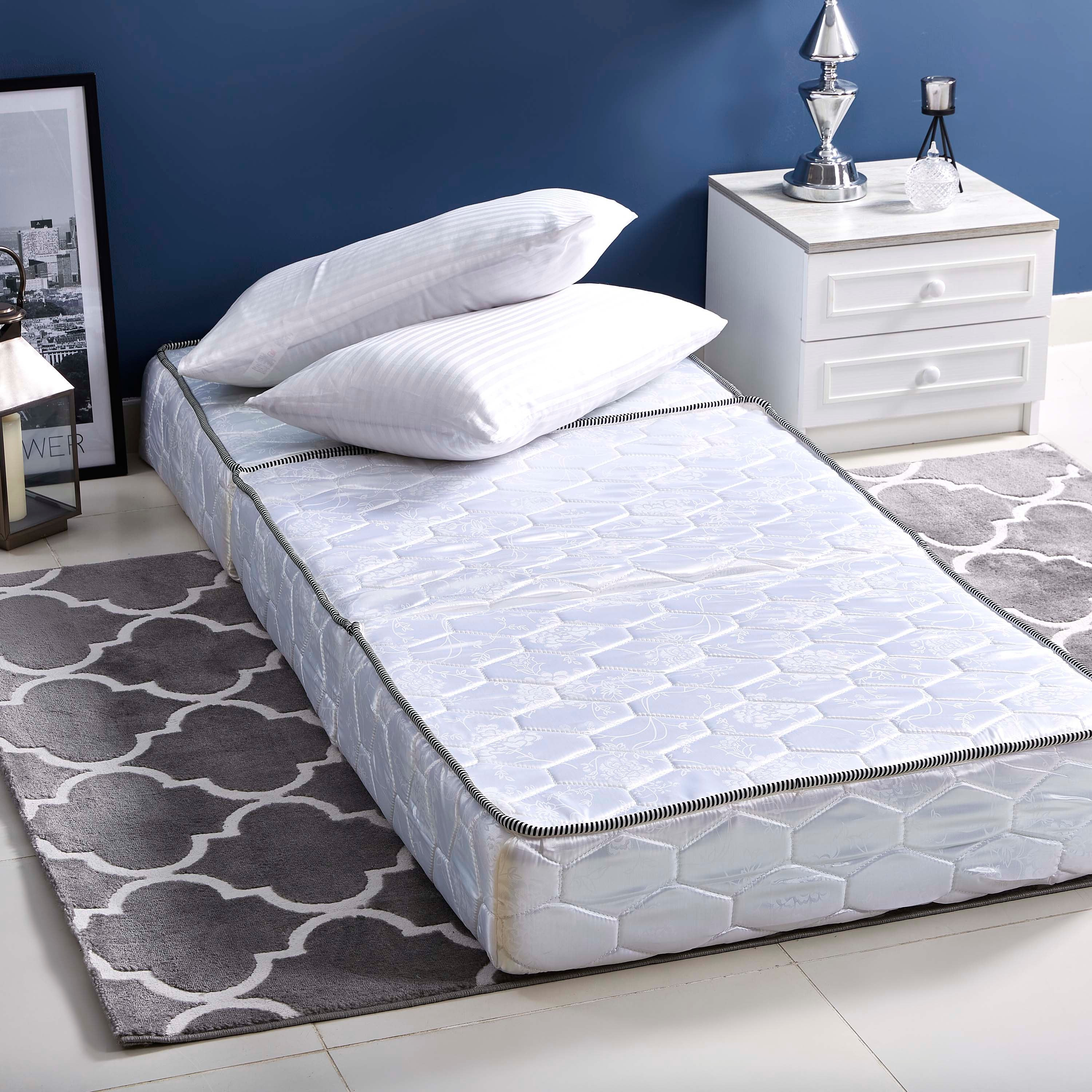 مرتبة بطّية ثلاثية ونوابض للسفر والضيوف من ليون - 90x190 سم-hbxfurniture-bedroom-mattresses-single-image-4