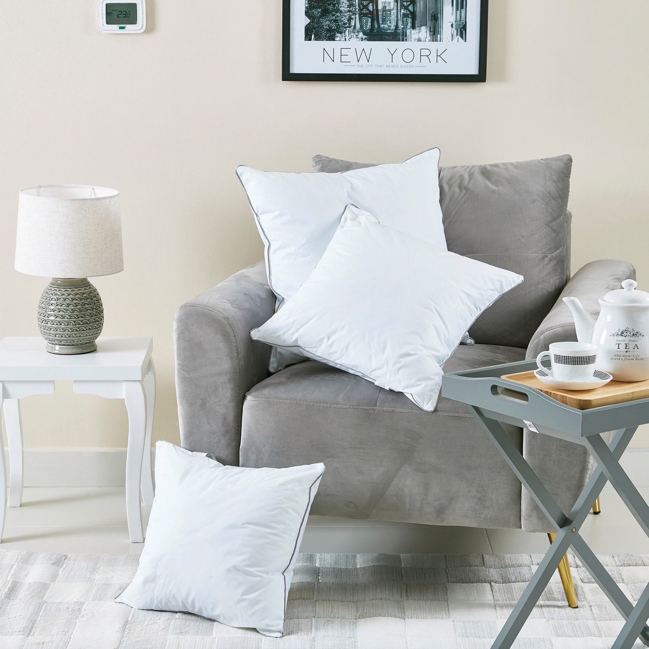Luxury Down Alternative Filled Cushion - 40x40 cm-hbxlivingroom-furnishings-cushionsandcovers-filledcushions-image-3