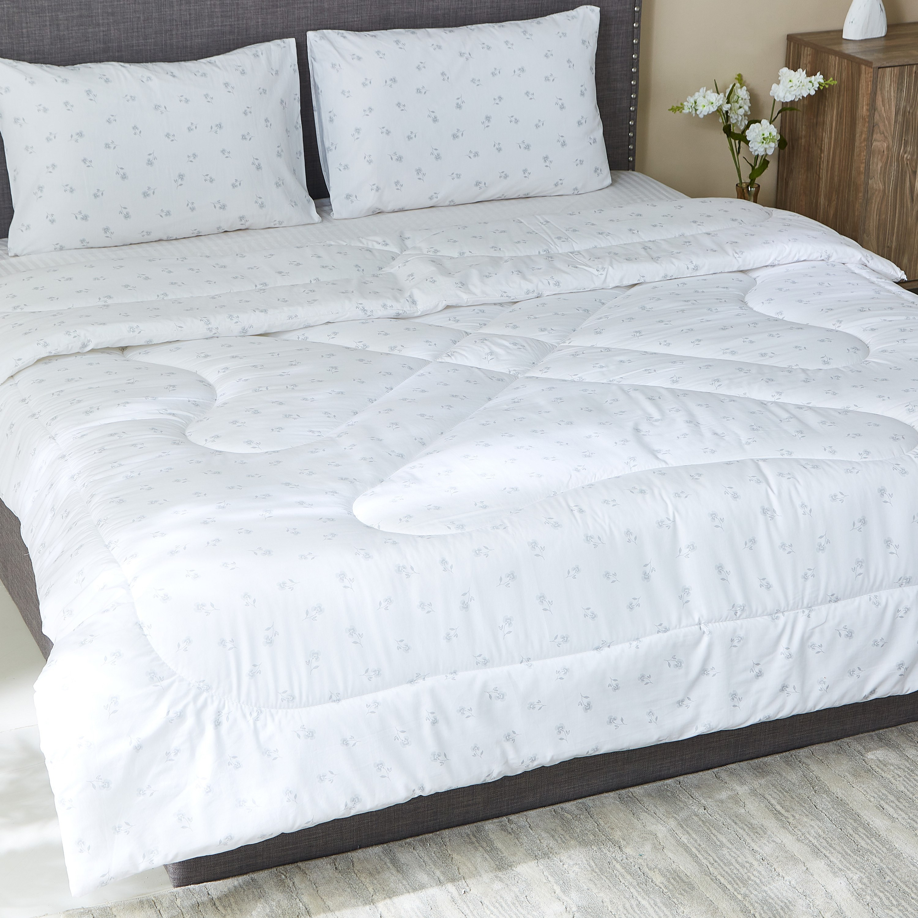 طقم لحاف مقاس كينج قطن بطبعات من فلوريت- 230x220 سم-PROMO_HB_AE_B1G1_250925-image-3