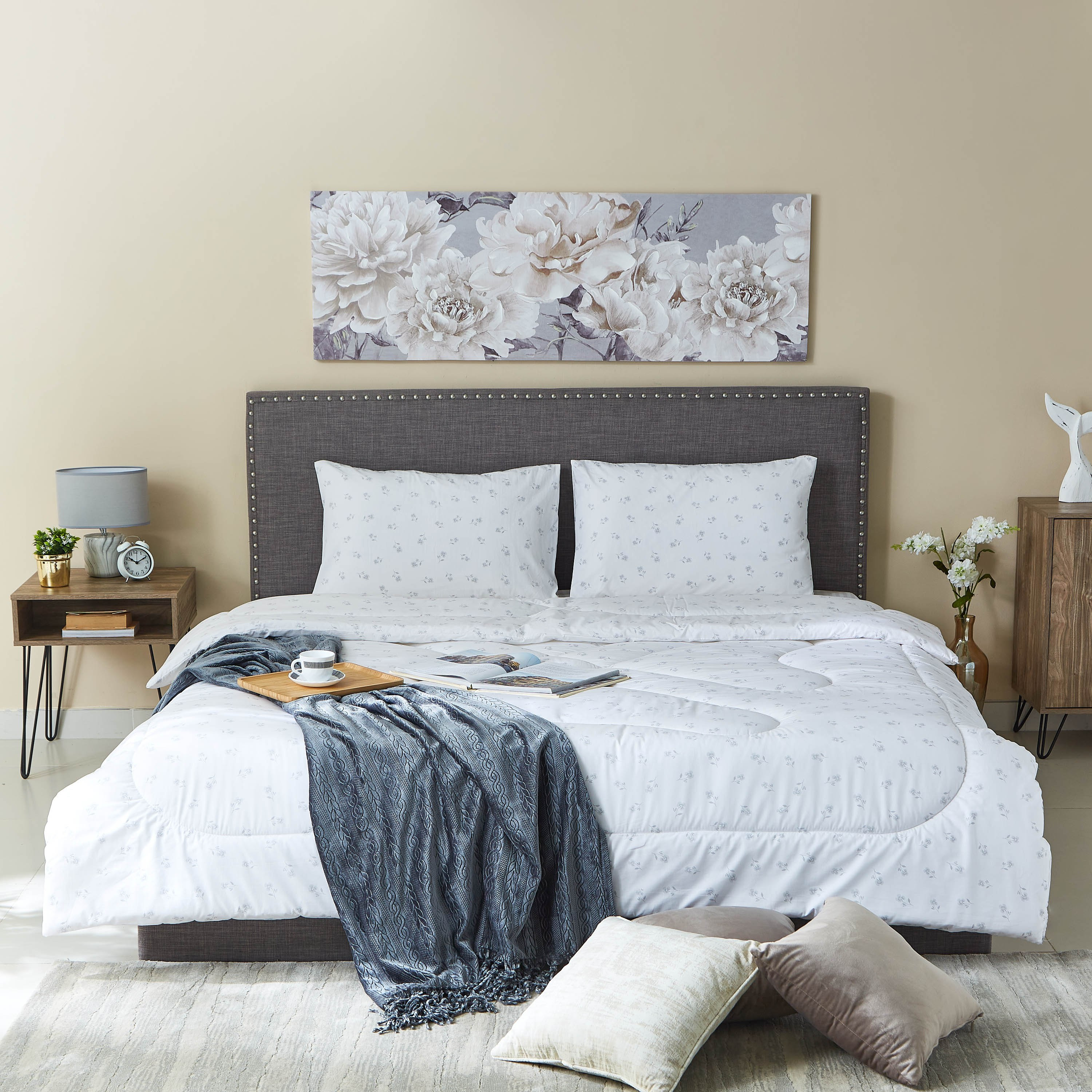 طقم لحاف مقاس كينج قطن بطبعات من فلوريت- 230x220 سم-PROMO_HB_AE_B1G1_250925-image-7