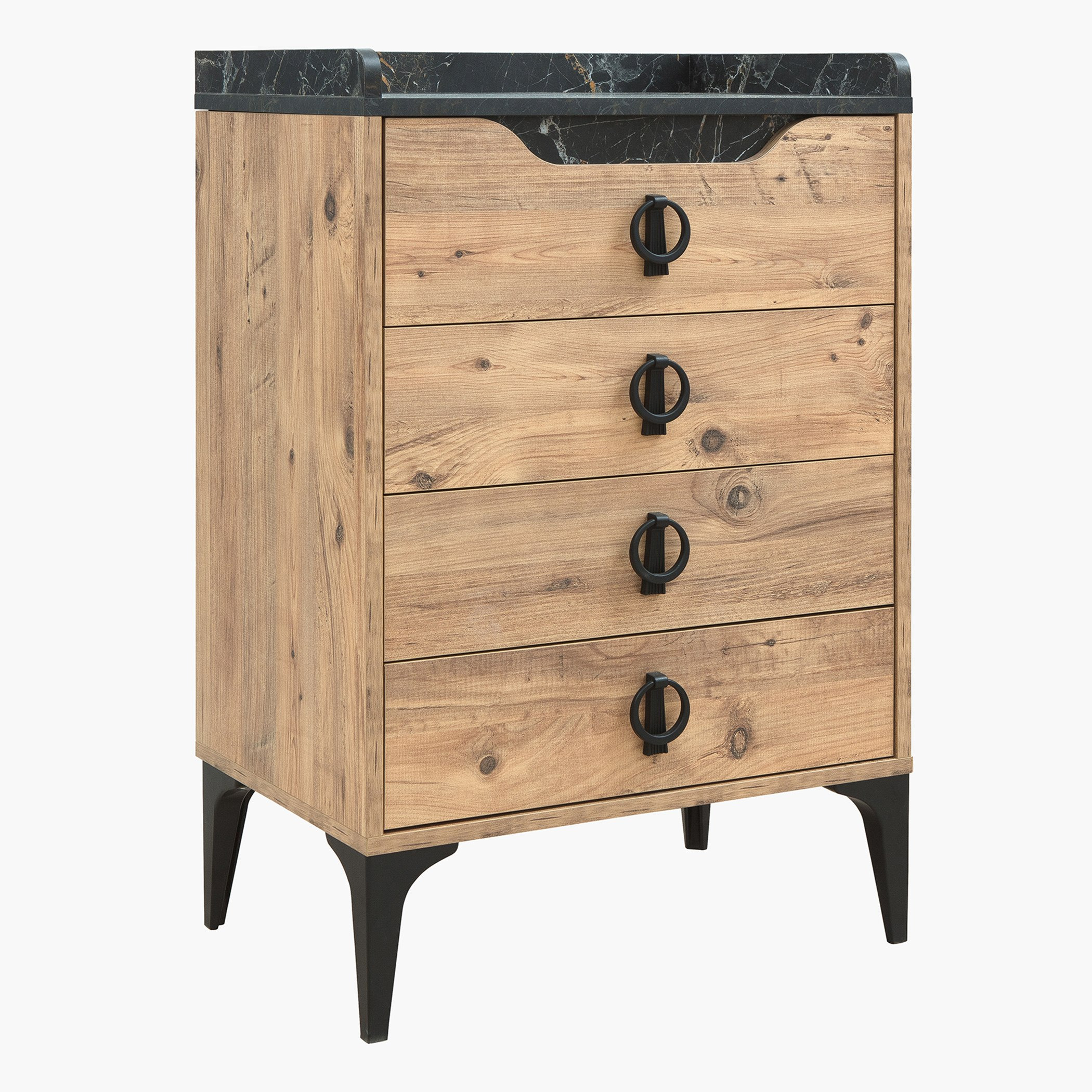 وحدة تخزين بـ 4- أدراج - لسبون-hbxfurniture-dressersandchests-chestofdrawers-image-3