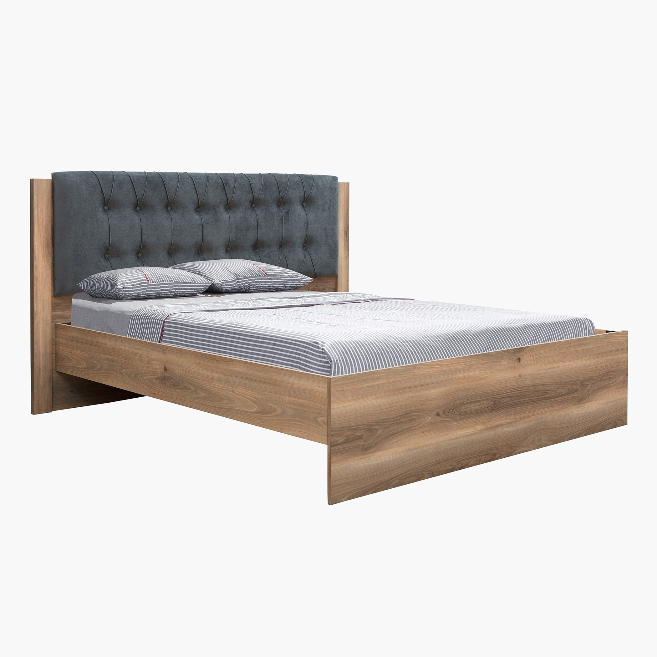 طقم غرفة نوم كينج 5 قطع من نيفادا- 180x200 سم-hbxbedroom-bedsandbedsets-bedroomsets-king-image-3