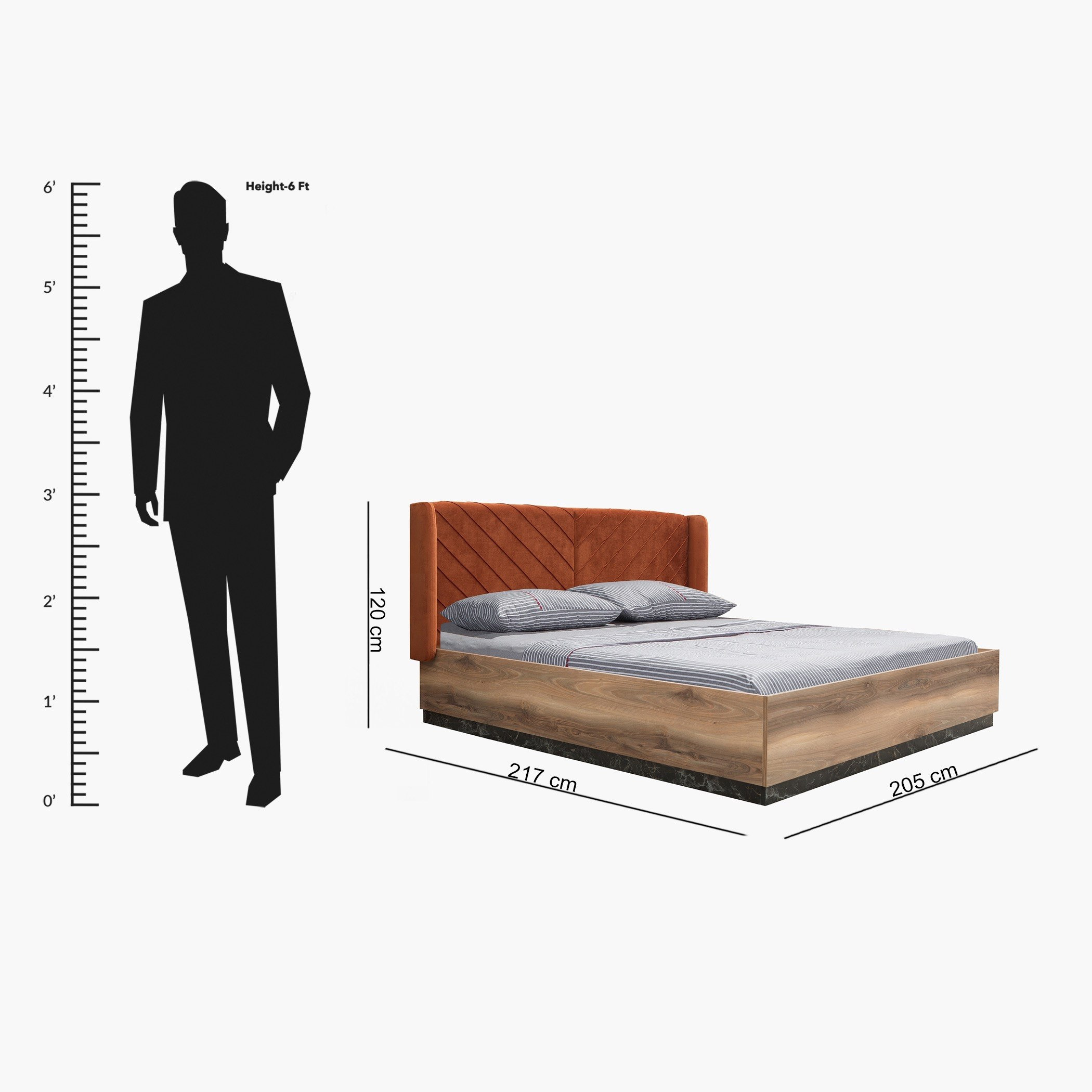 طقم غرفة نوم كينج 5 قطع من فيرونا- 180x200 سم-hbxbedroom-bedsandbedsets-bedroomsets-king-image-17