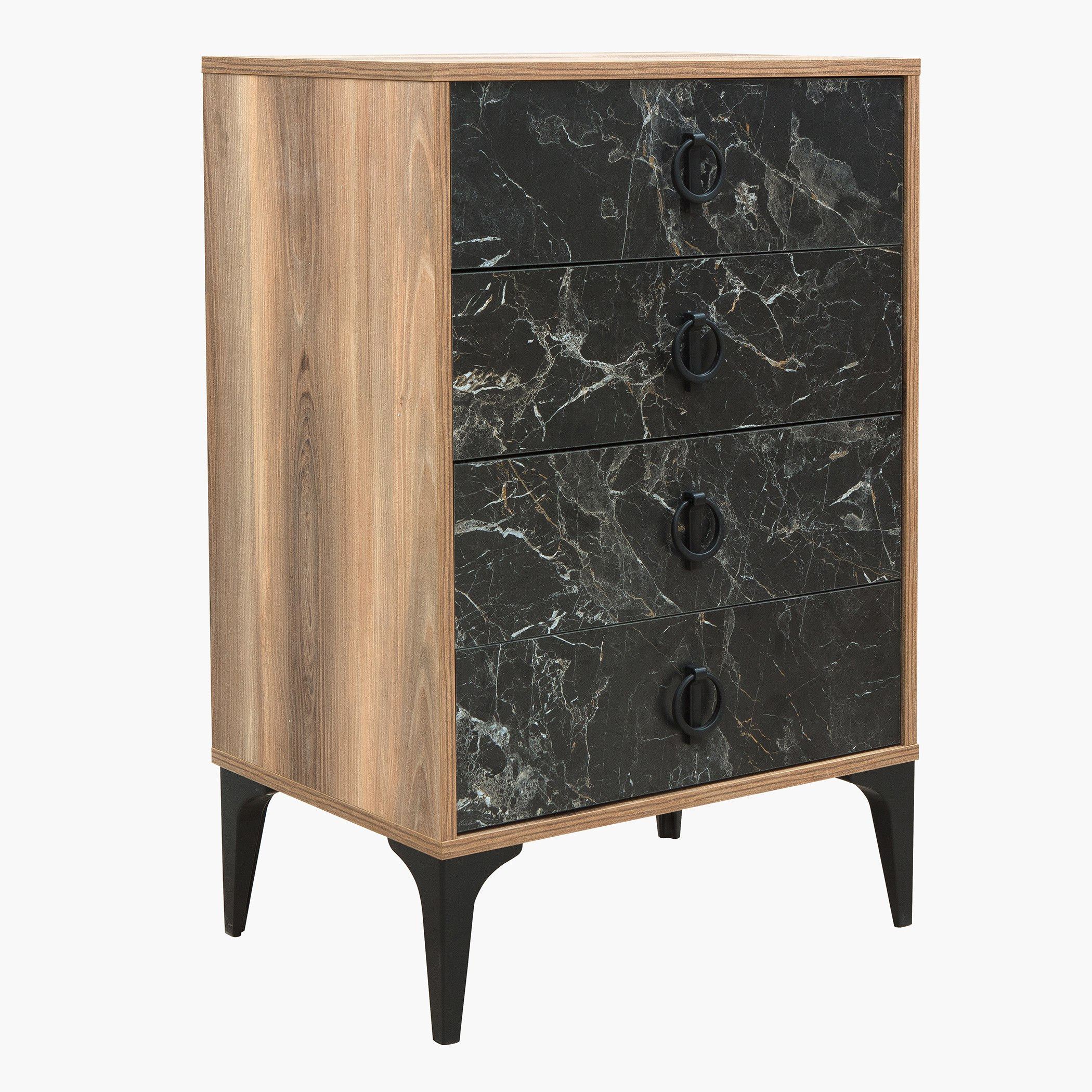 وحدة 4 أدراج من فيرونا-hbxfurniture-dressersandchests-chestofdrawers-image-2