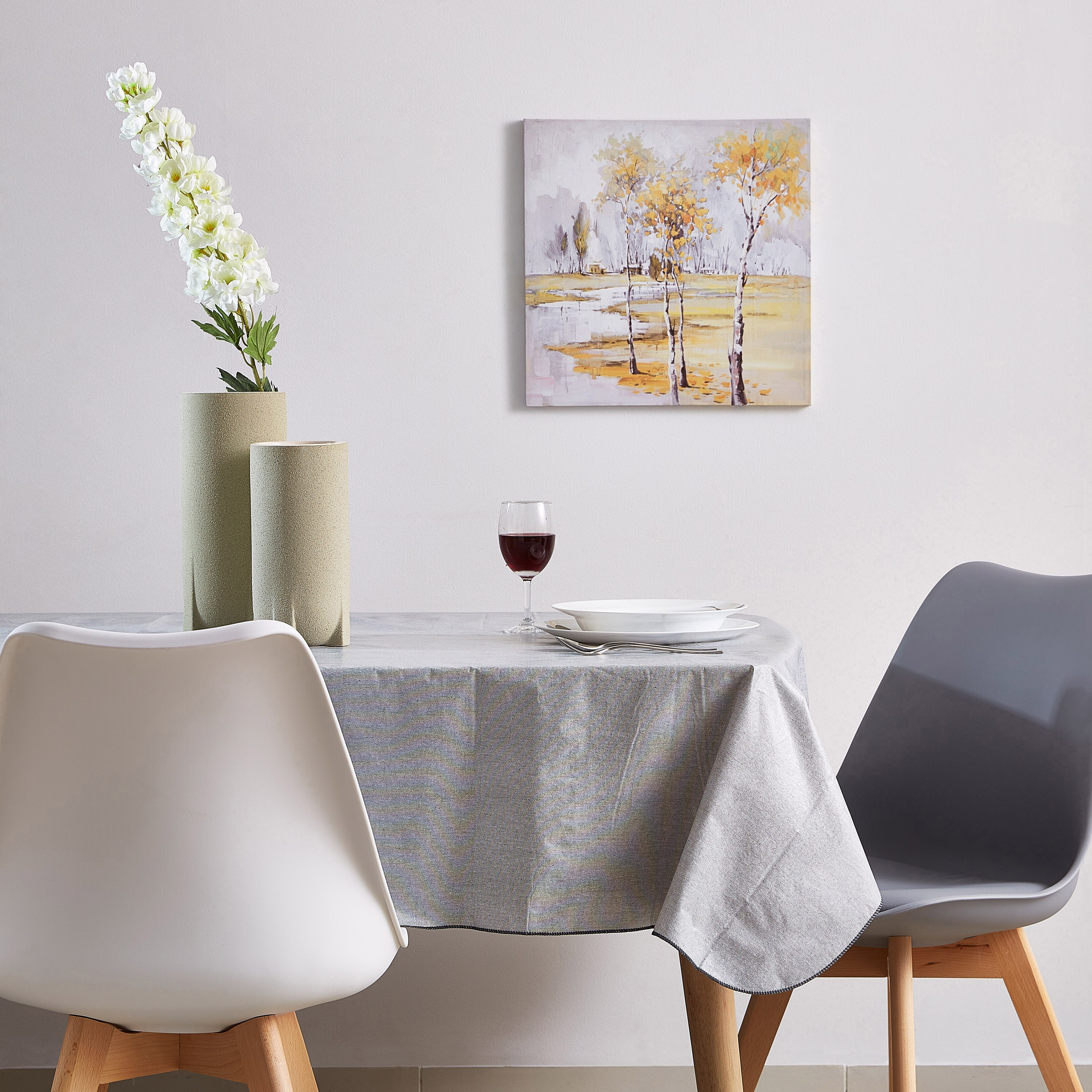 مفرش طاولة بي في سي من إليمنتري -  152 x 259 سم-hbxdecorandfurnishings-homefurnishings-tablelinens-image-3