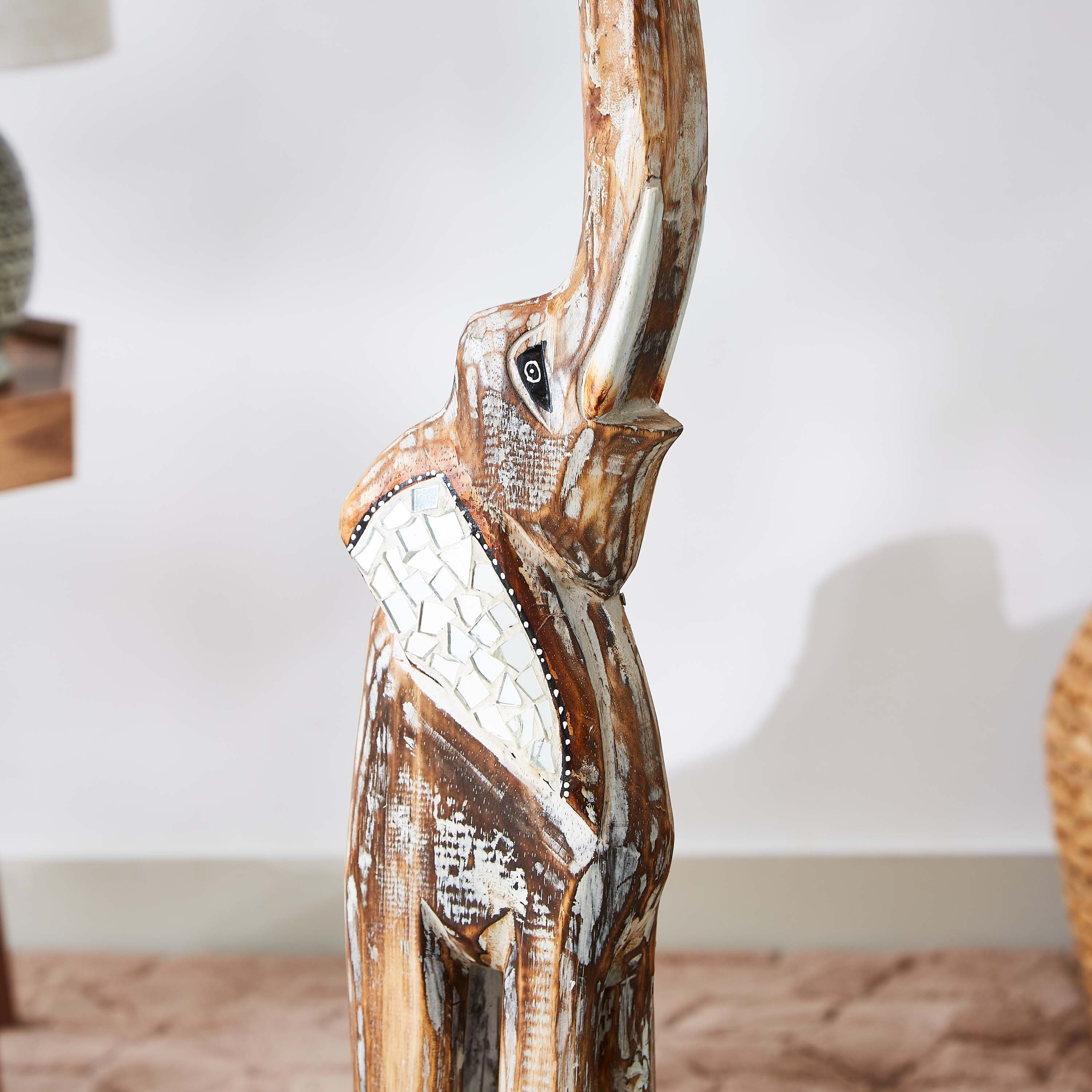 تمثال فيل خشبي - ويلا-hbxhomeware-homedecor-figurinesandornaments-image-2