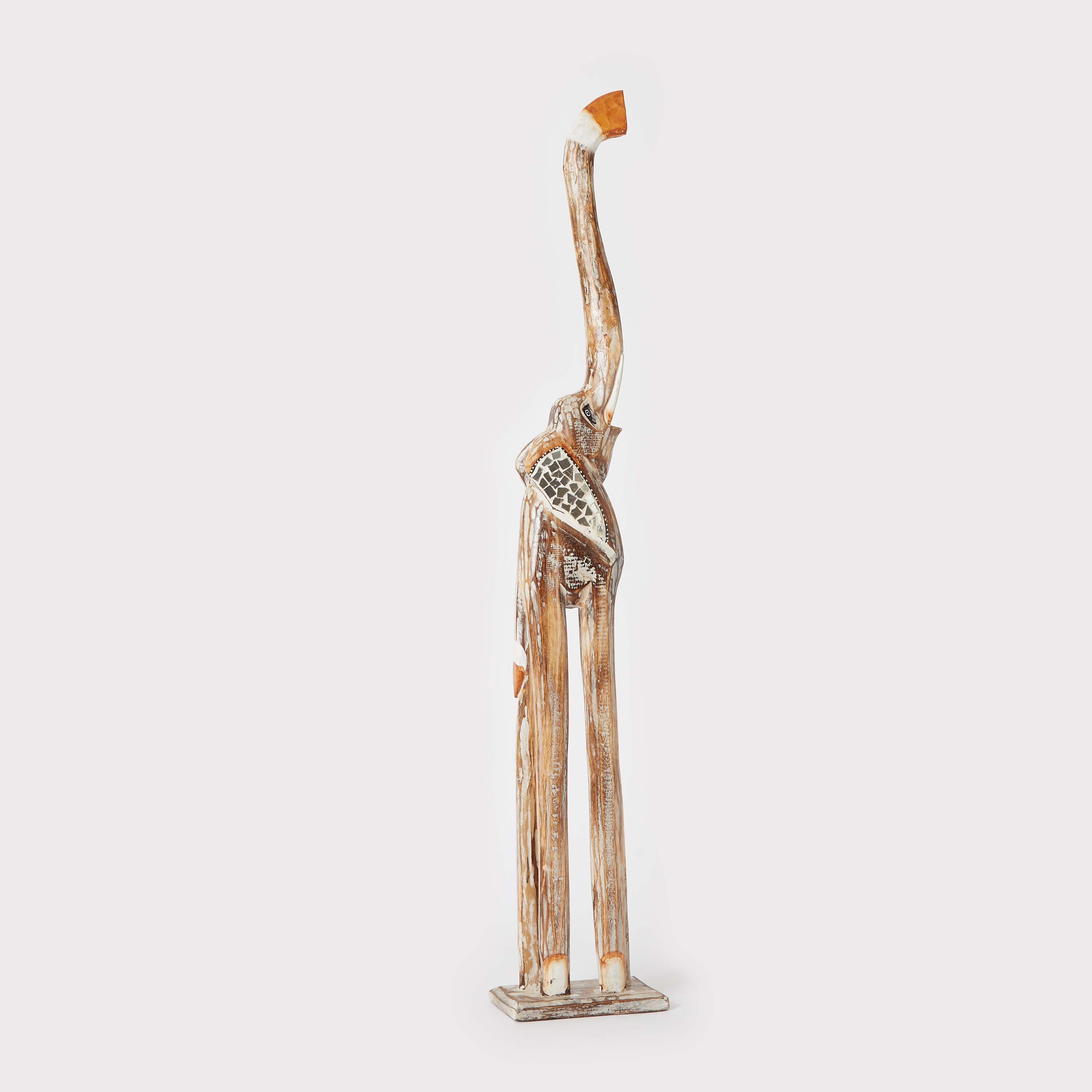تمثال فيل خشبي - ويلا-hbxhomeware-homedecor-figurinesandornaments-image-4