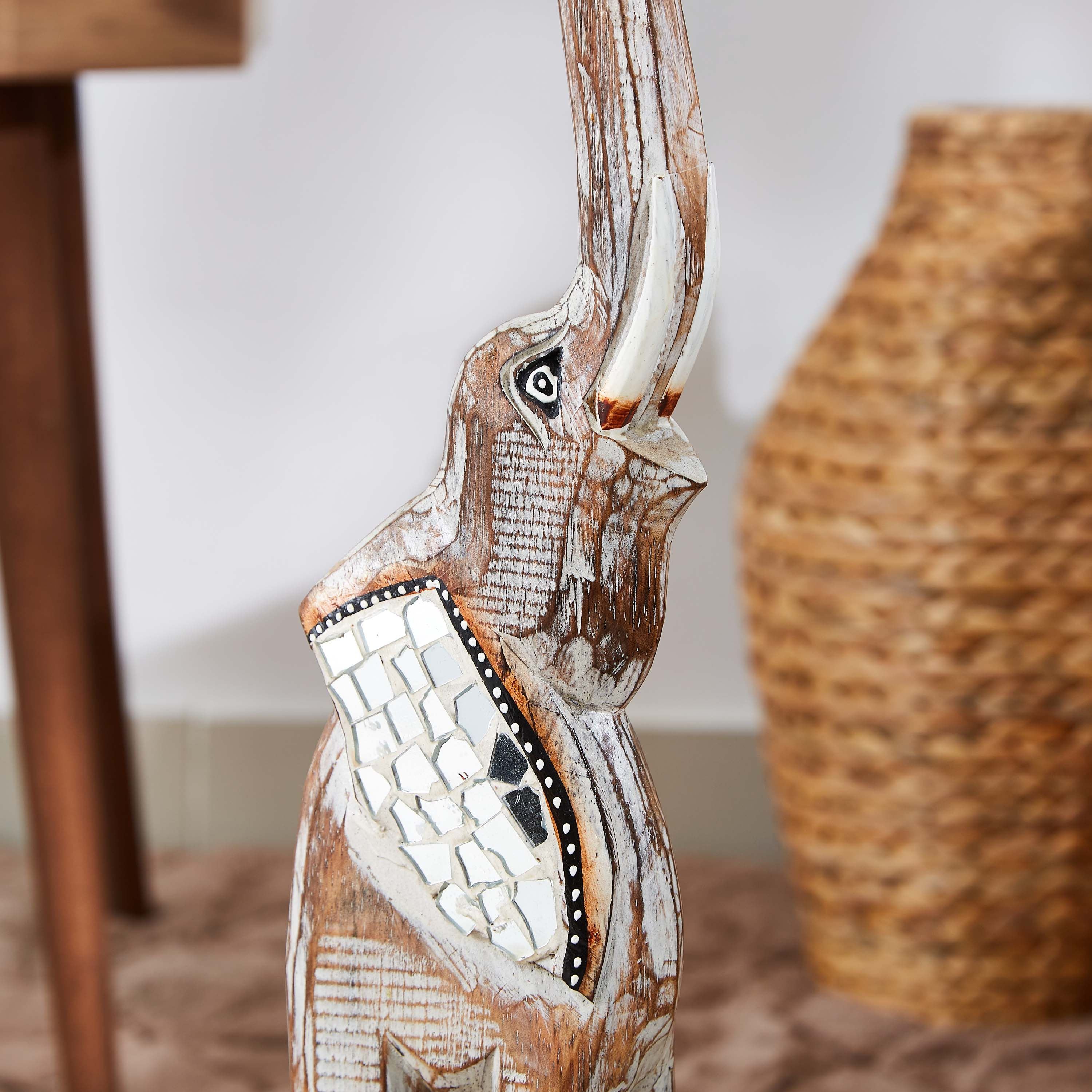 تمثال فيل خشبي - ويلا-hbxhomeware-homedecor-figurinesandornaments-image-2