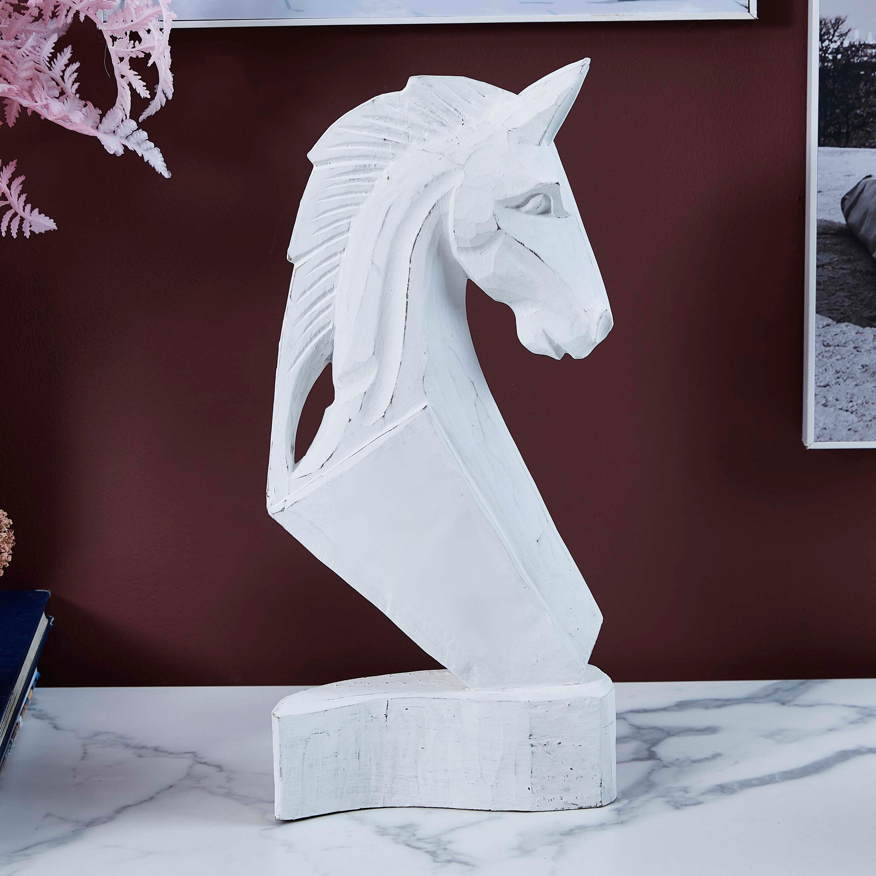Willa Wooden Horse Top Figurine-hbxhomeware-homedecor-figurinesandornaments-image-1