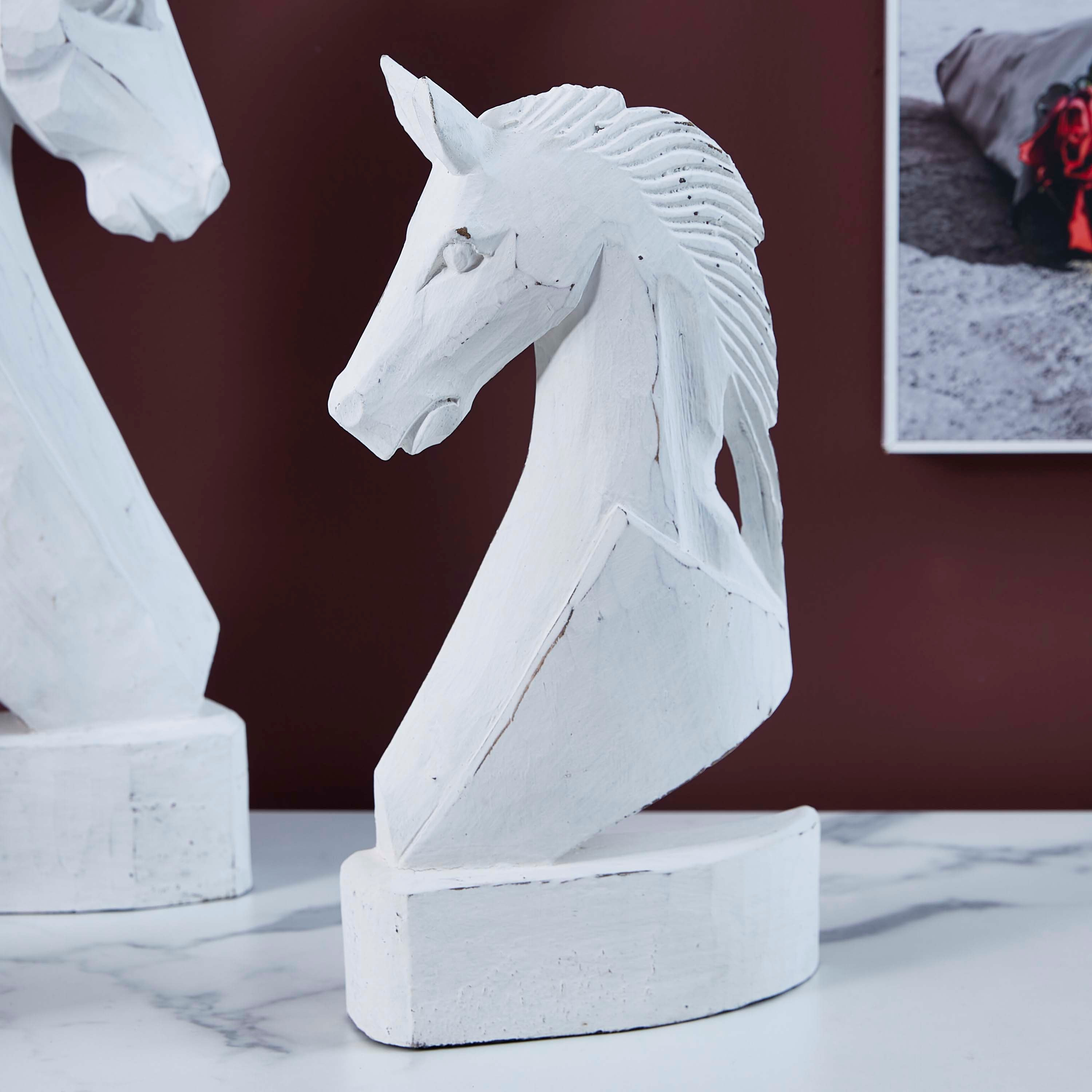 Willa Wooden Horse Top Figurine-hbxhomeware-homedecor-figurinesandornaments-image-1