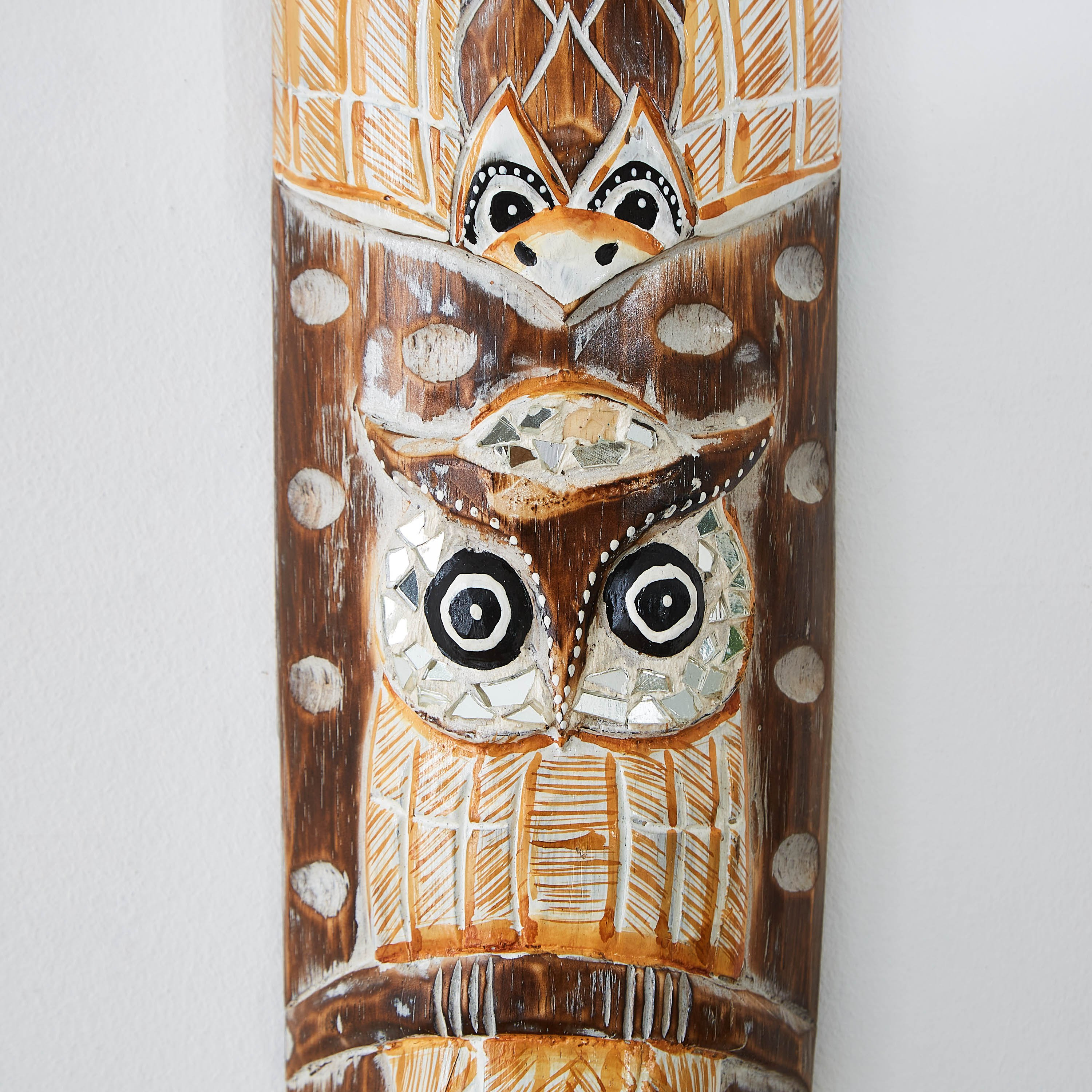 ديكور حائط قناع خشبي وبومة - ويلا-hbxhomeware-homedecor-figurinesandornaments-image-3