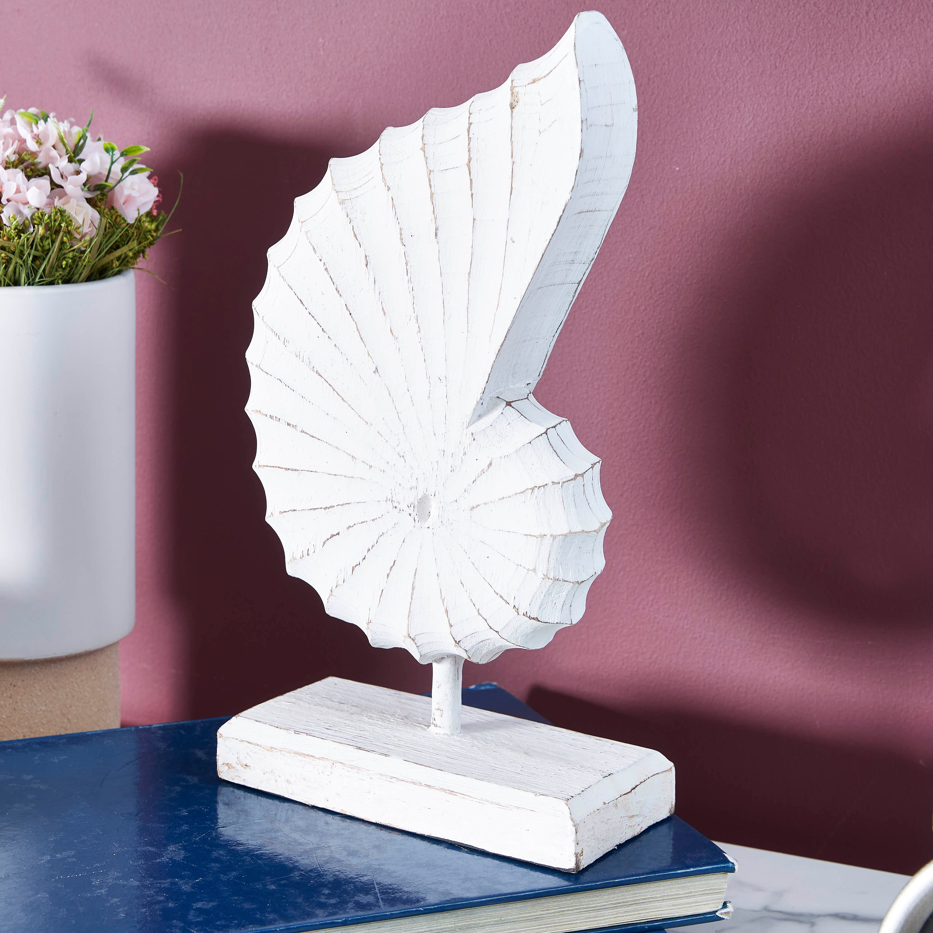 قطعة ديكور صدفة خشبية وعصا - ويلا-hbxhomeware-homedecor-figurinesandornaments-image-1