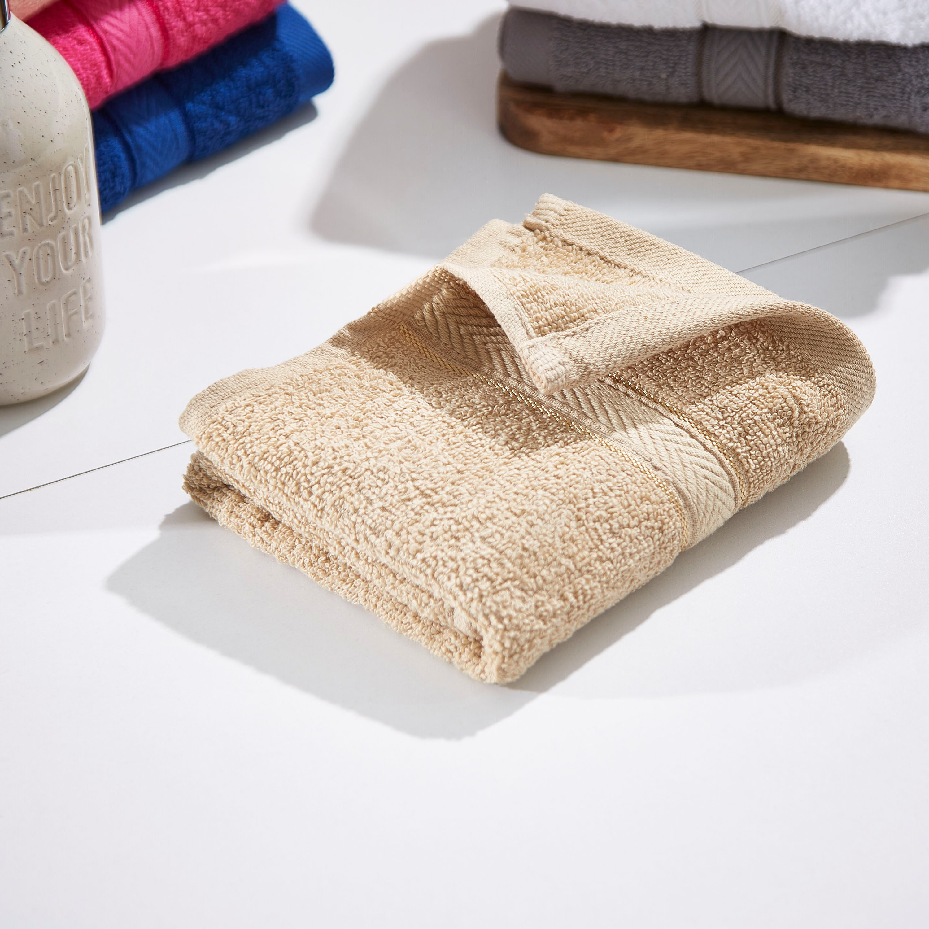منشفة يد قطن من نوفل- 40x70 سم-hbxbathroom-bathroomtextiles-image-1