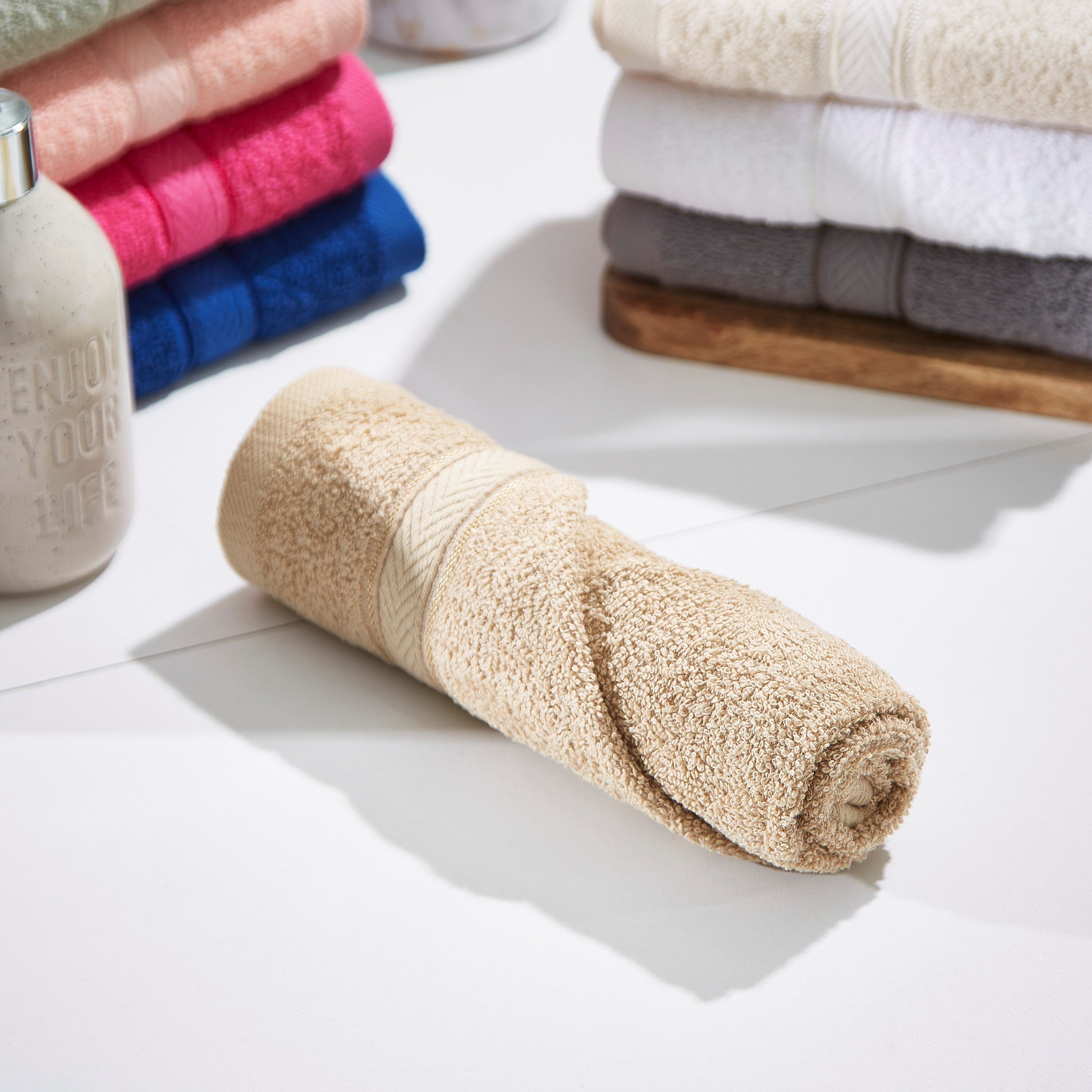 منشفة يد قطن من نوفل- 40x70 سم-hbxbathroom-bathroomtextiles-image-2