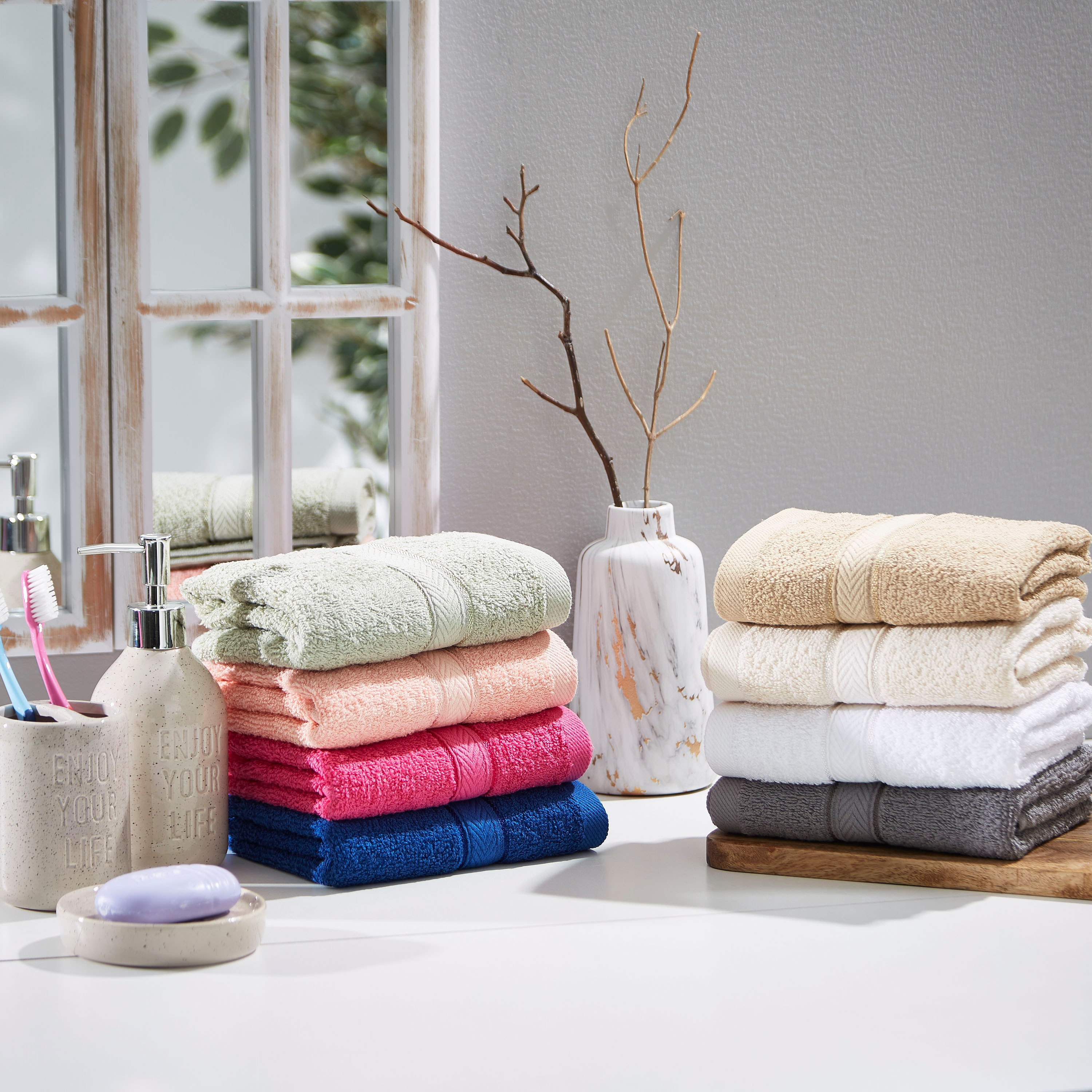 منشفة يد قطن من نوفل- 40x70 سم-hbxbathroom-bathroomtextiles-image-4
