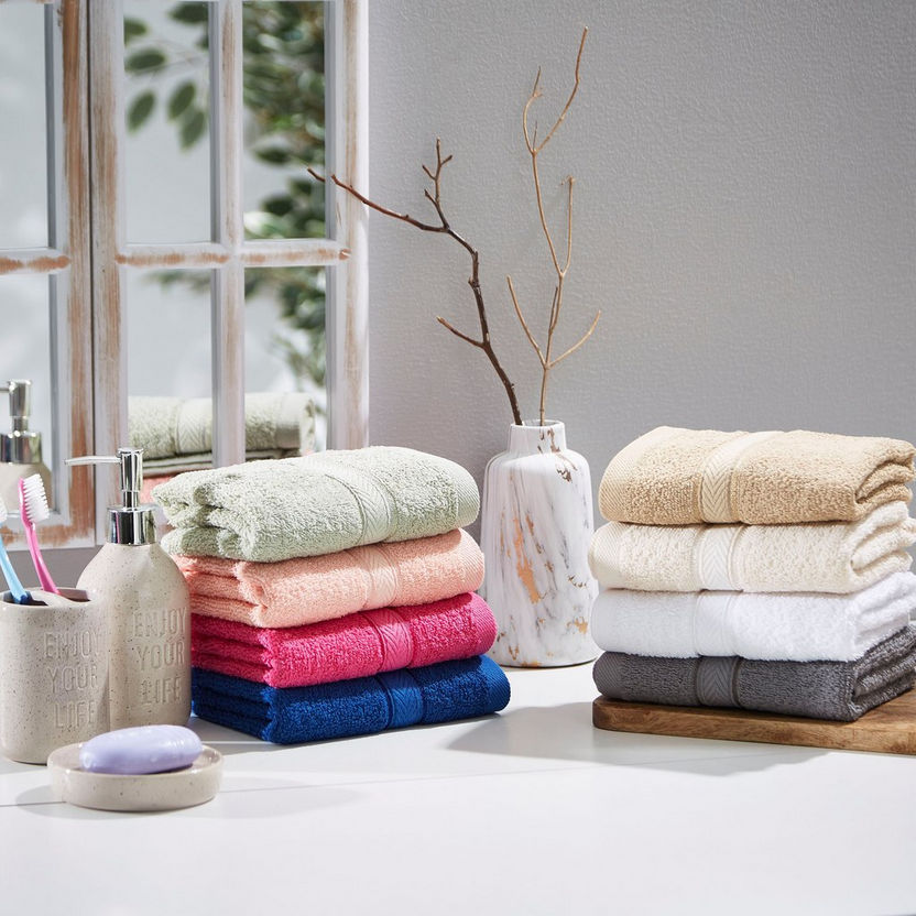Novel Cotton Hand Towel - 40x70 cm-Bathroom Textiles-image-3