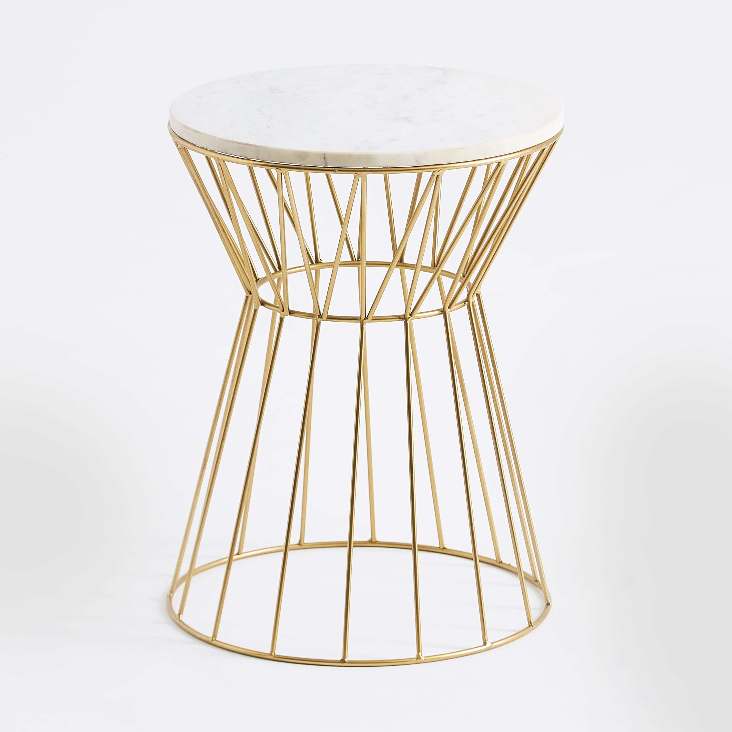 طاولة جانبية بسطح رخام من أستريد-hbxfurniture-livingroom-endtables-image-4