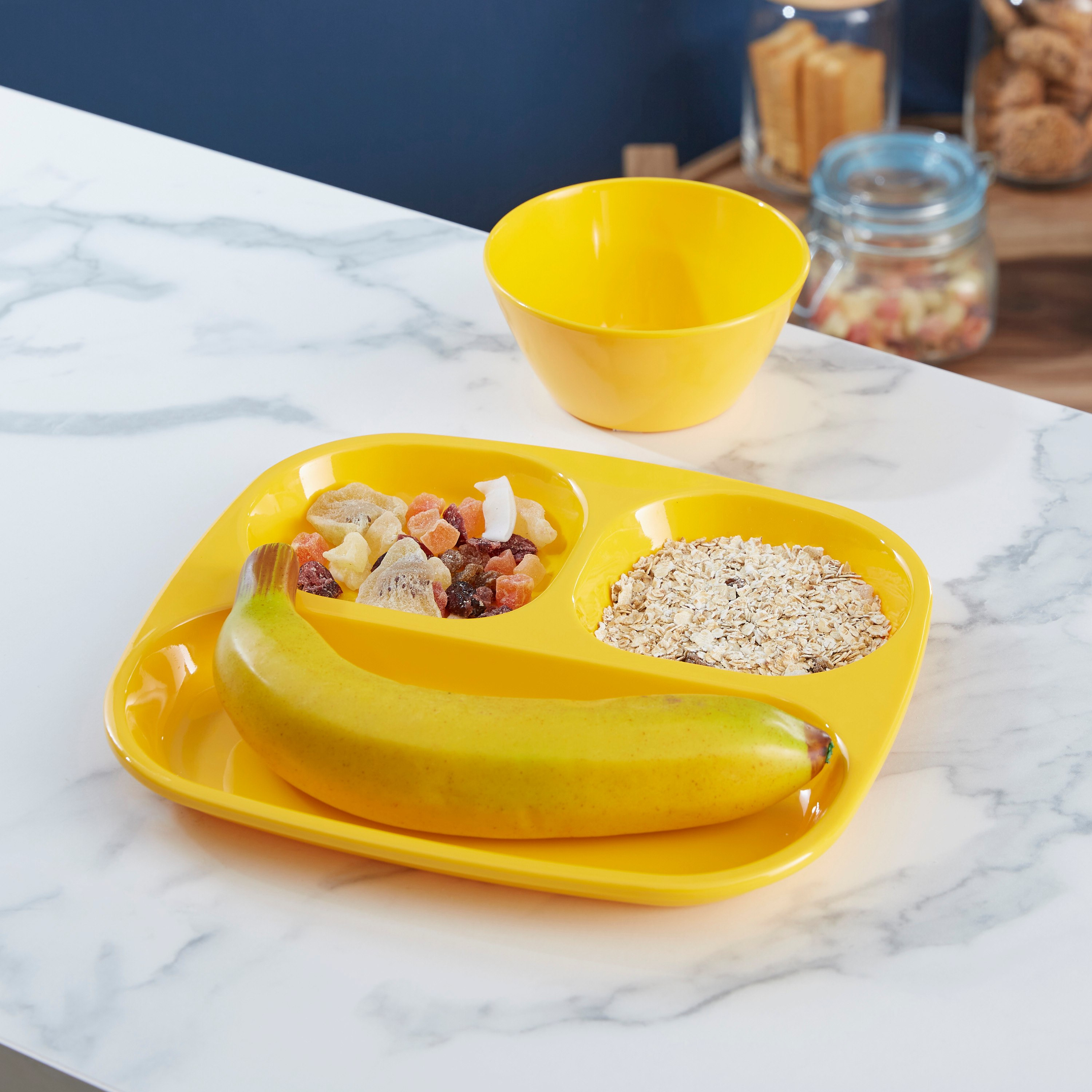 صحن مستطيلي- 3 أقسام من تشير - 24 × 21 سم-hbxhomeware-hbxkidsandyouth-image-3