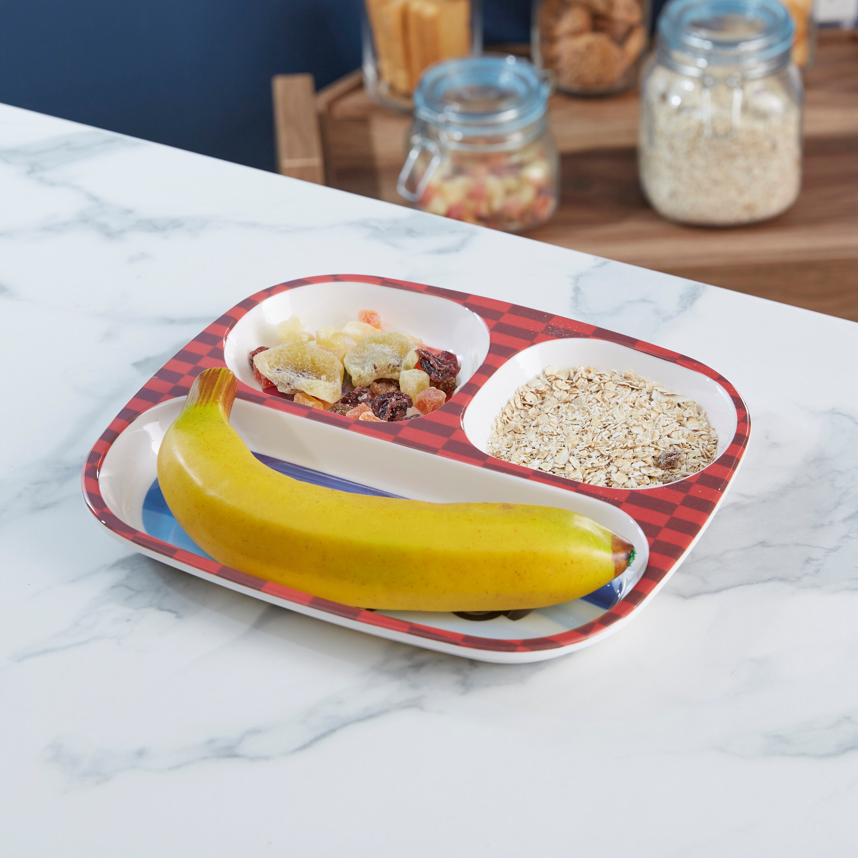 Cars 3-Partition Rectangular Plate - 24x21 cm-hbxhomeware-hbxkidsandyouth-image-3