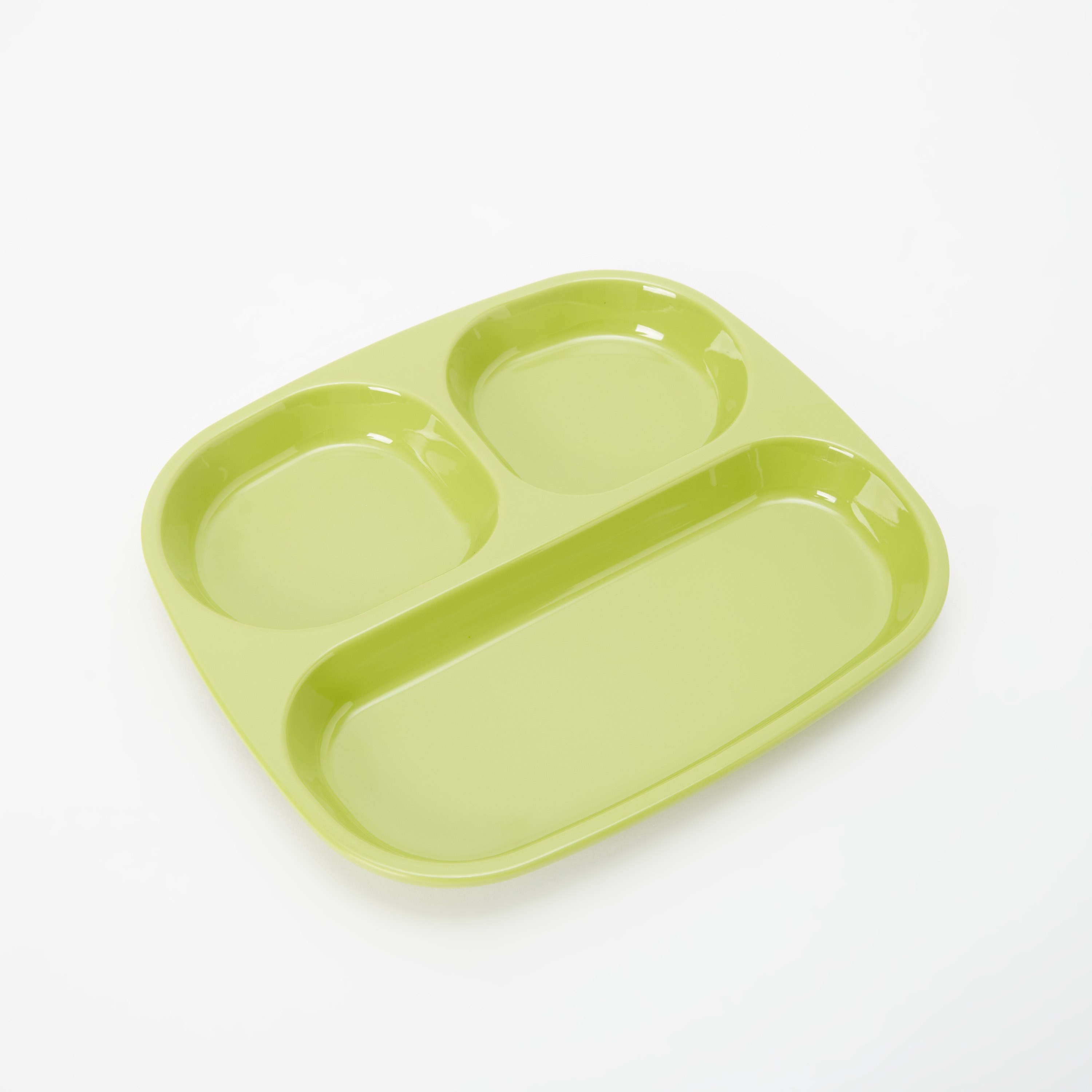Cheer Rectangular 3-Partition Plate - 24x21 cm-hbxhomeware-hbxkidsandyouth-image-4