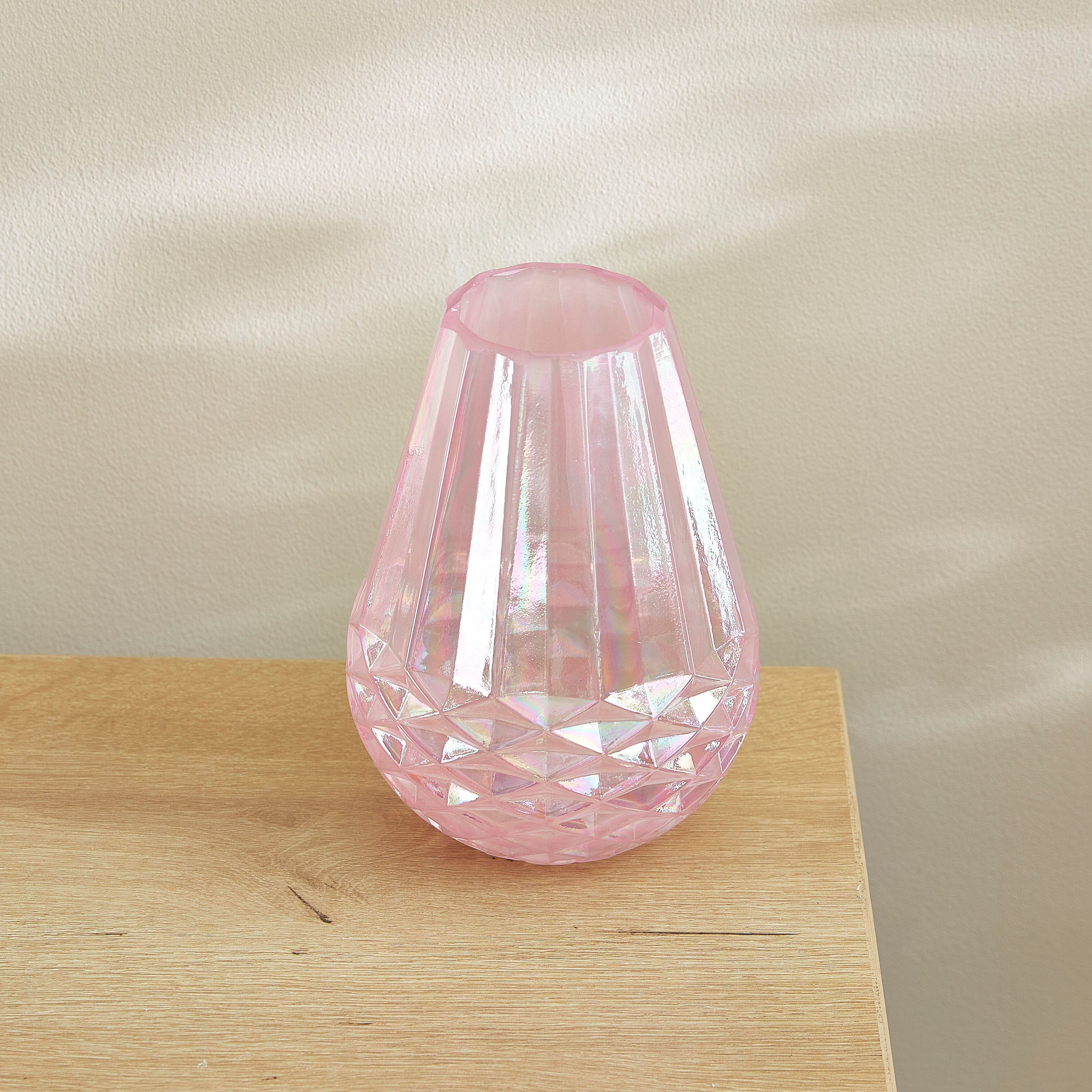 Ava Glass Lustre Ribbed Tall Vase-hbxbedroom-decorandaccessories-vases-image-2
