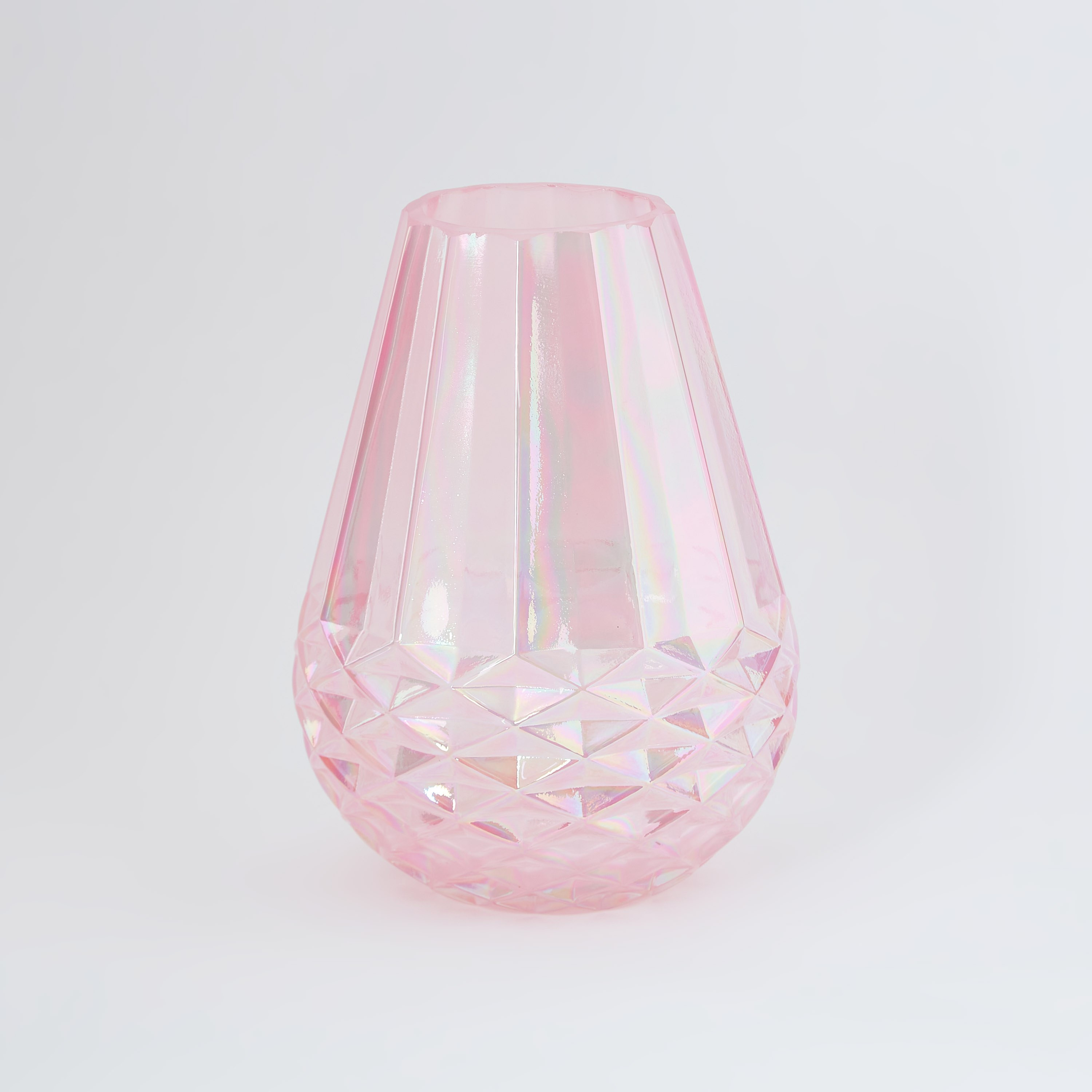 Ava Glass Lustre Ribbed Tall Vase-hbxbedroom-decorandaccessories-vases-image-5